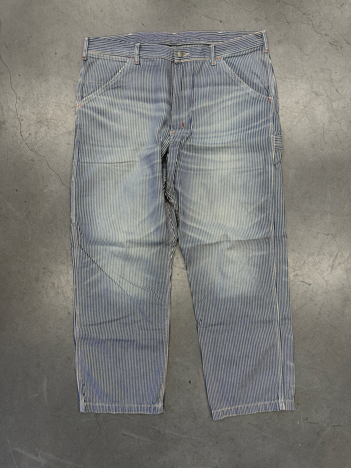 POLO RALPH LAUREN DUNGAREE FIT HICKORY-STRIPE WORKWEAR PANT