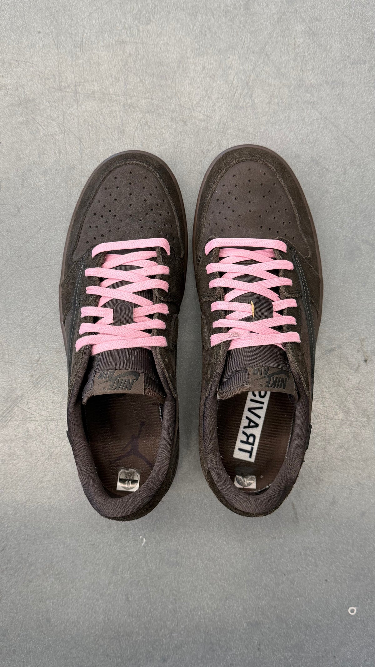 2024 AIR JORDAN 1 RETRO LOW OG SP TRAVIS SCOTT VELVET BROWN