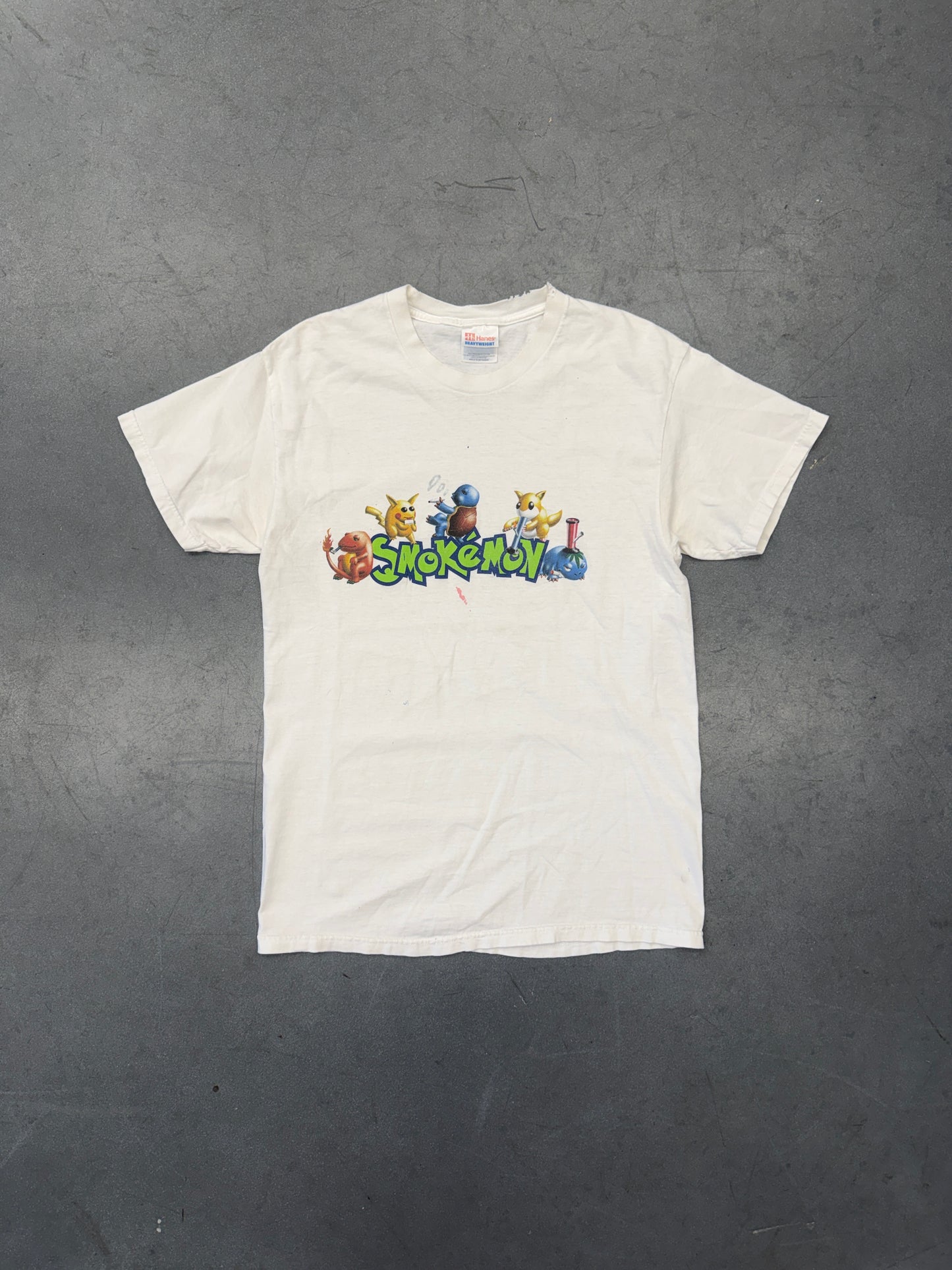 90S SMOKEMON BOOTLEG TEE (HANES TAG)