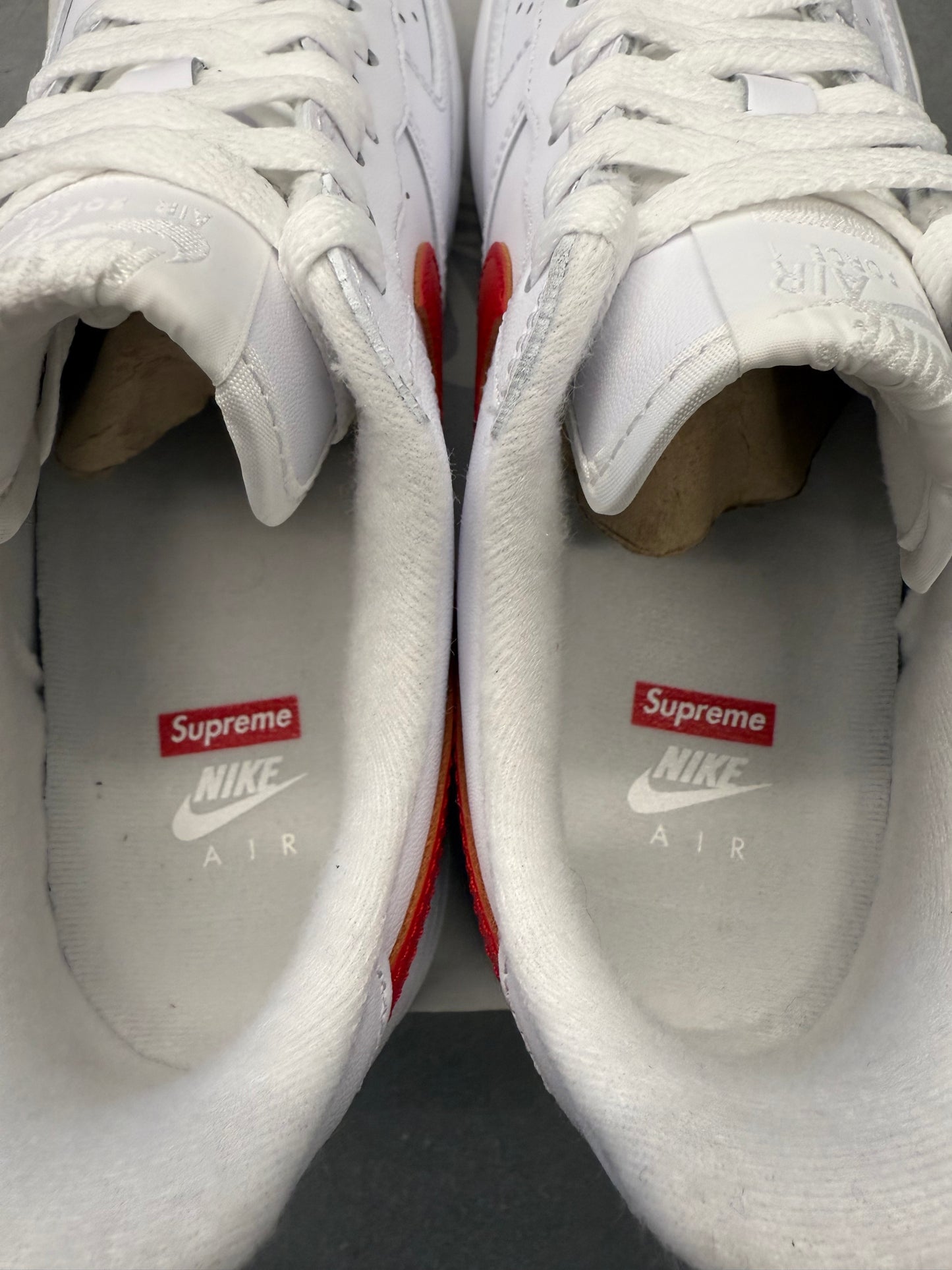 SS24 SIZE 8.5 SUPREME NIKE AIR FORCE 1 LOW SHANGHAI EXCLUSIVE (REPLACEMENT BOX)