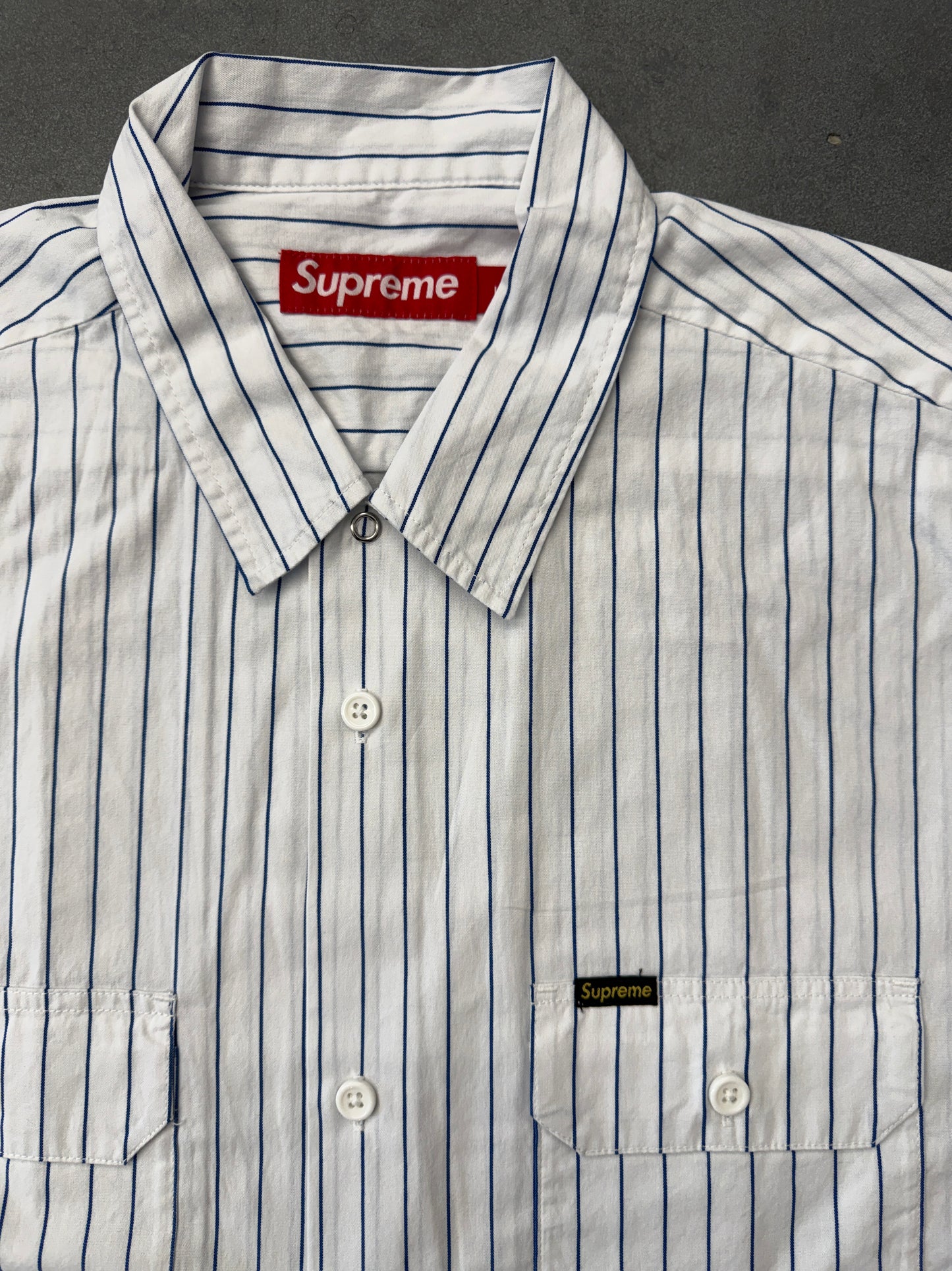 SS26 SUPREME GHOST FACE S/S WORK SHIRT