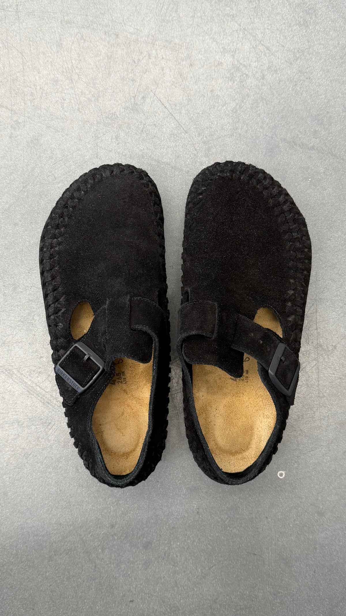 KITH BIRKENSTOCK LONDON BRAIDED - BLACK (W/BOX)