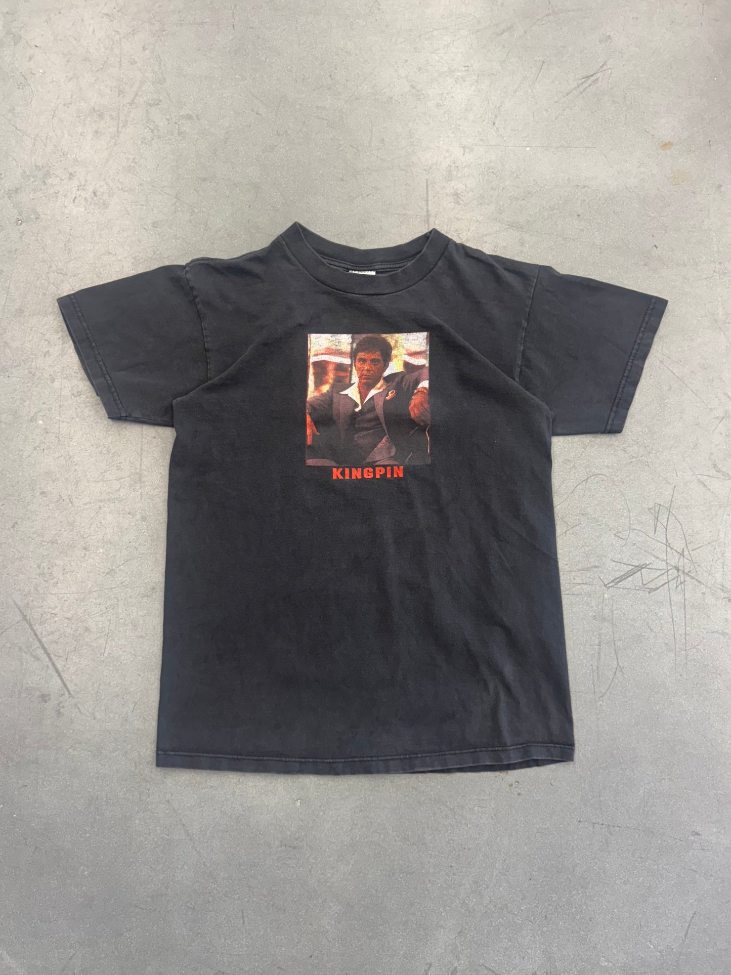 90S SCARFACE "KINGPIN" TEE (POOH TAG)