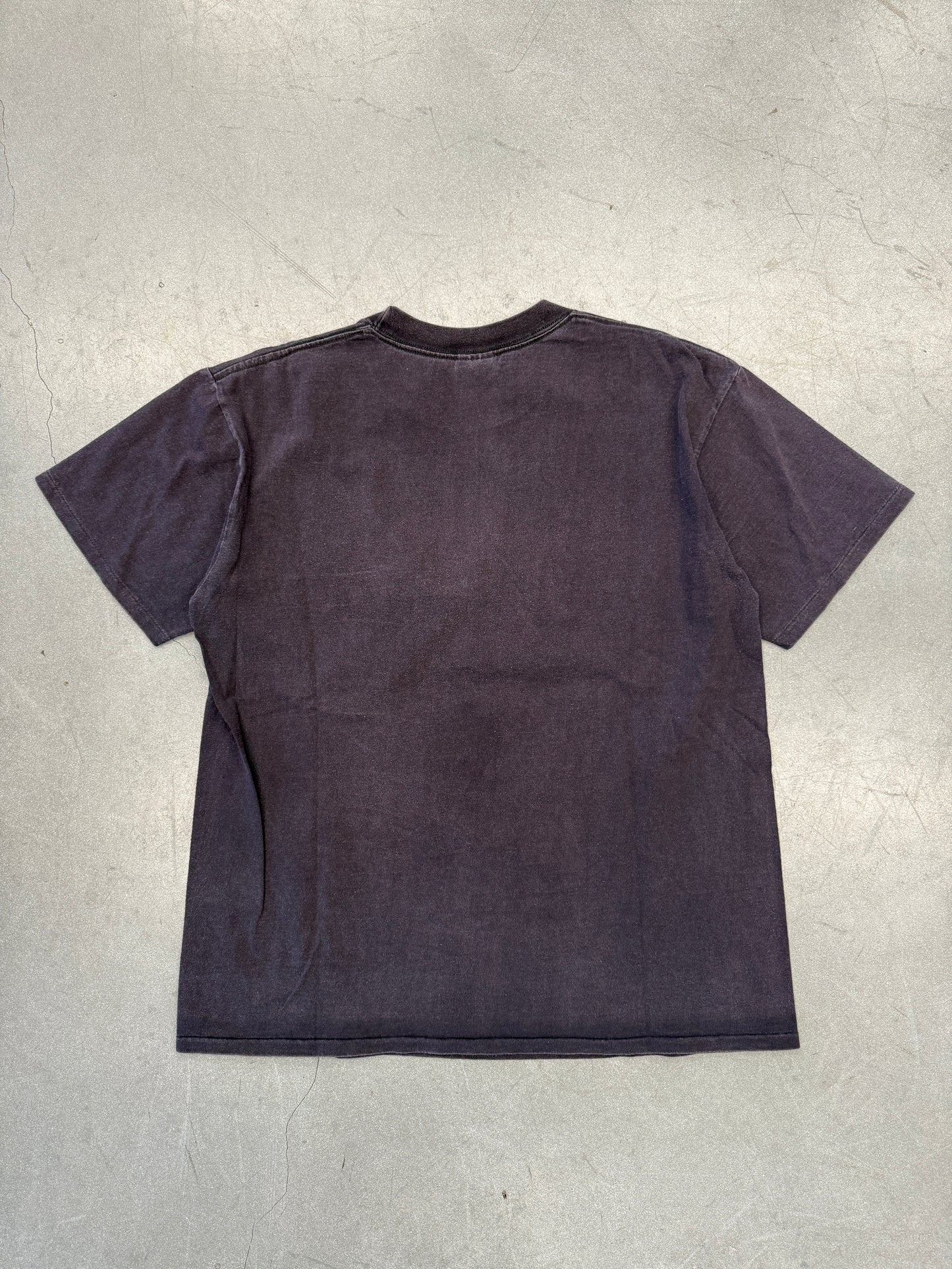 1989 CHICAGO BULLS NBA VICTORY TOUR FADED TEE (NUTMEG MILLS TAG)
