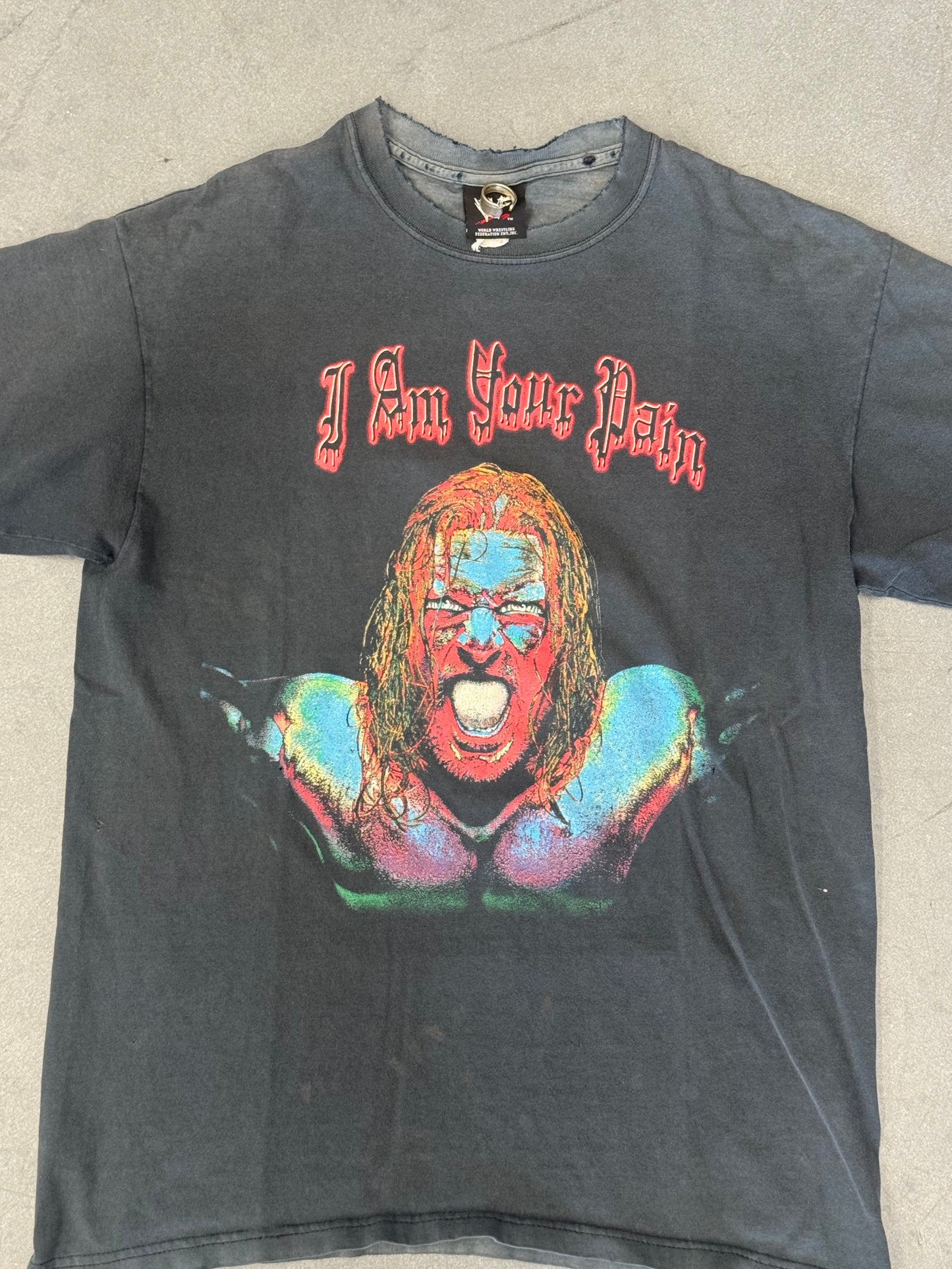2001 WWF TRIPLE H "I AM YOUR PAIN" TEE (WWF TAG)