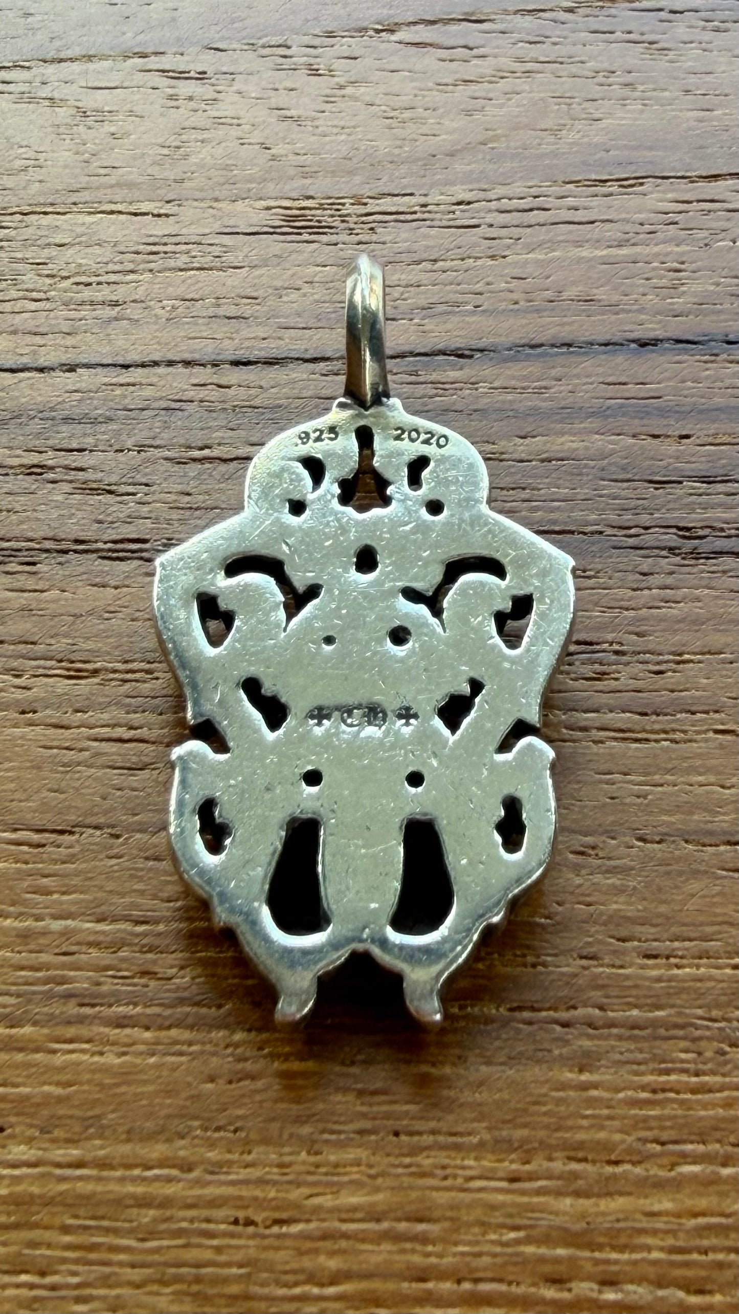 CHROME HEARTS VINE DAGGER SILVER PENDANT