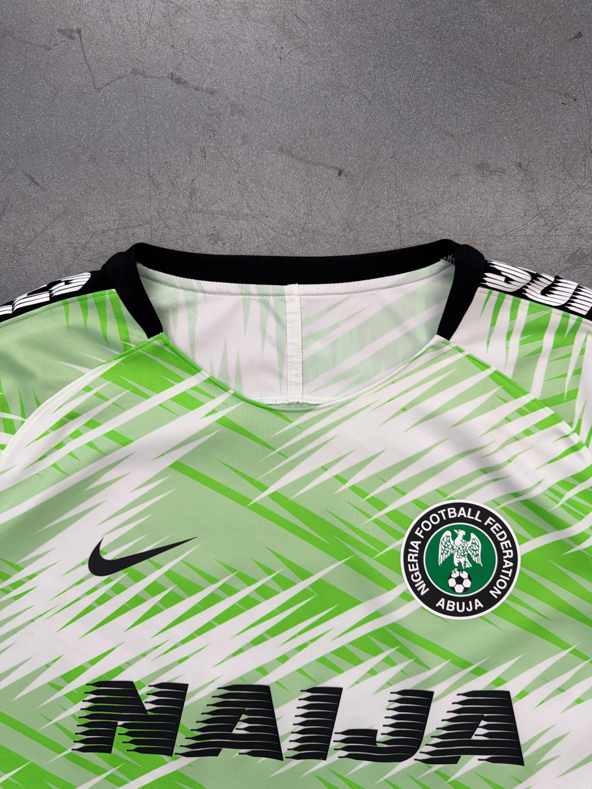 2018 NIGERIA NIKE SUPER EAGLES SOCCER FUTBOL JERSEY