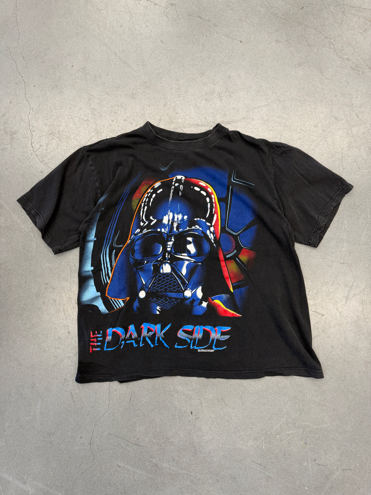 1996 DARTH VADER "THE DARK SIDE" TEE (STAR WARS TAG)