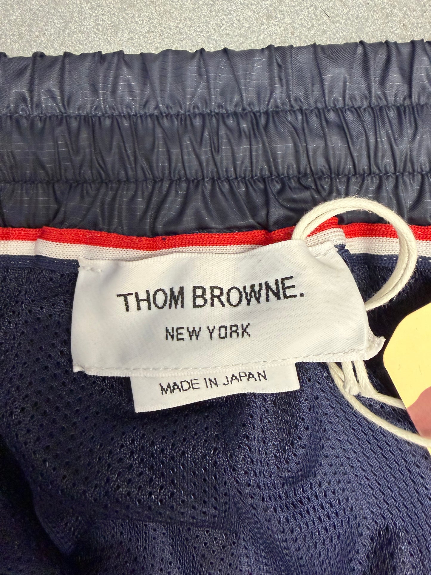 THOM BROWNE RWB STRIPE RIPSTOP TRACK PANTS