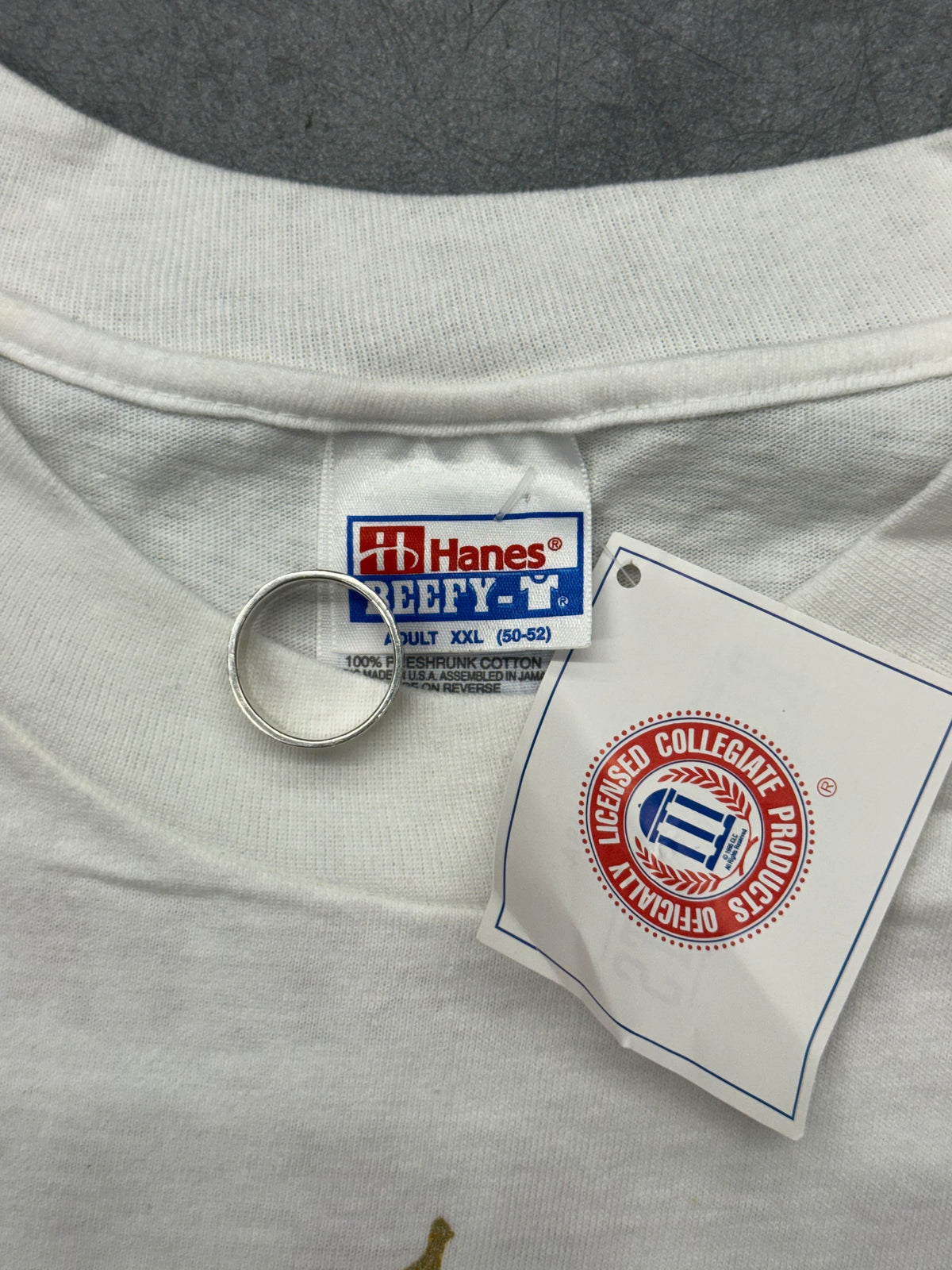 1997 FLORIDA STATE VS FLORIDA SUGAR BOWL PARDON MY FRENCH TEE (HANES TAG) - NWT
