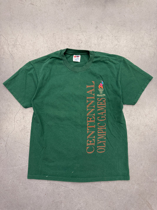 1996 ATLANTA CENTENNIAL OLYMPIC GAMES TEE (HANES TAG)