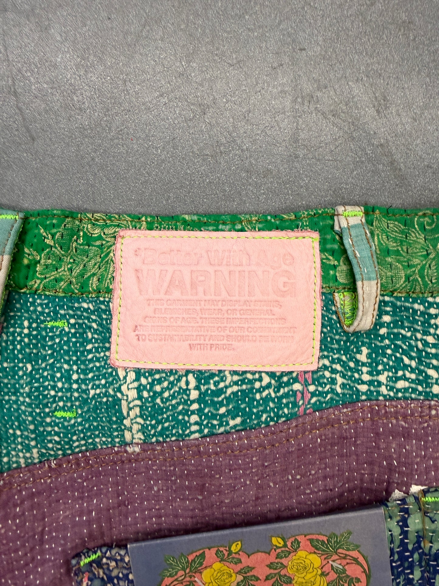 BETTER WITH AGE ISAAC HAND-QUILTED SHORT