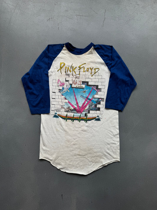 1980 PINK FLOYD THE WALL NASSAI COLISEUM SOLD OUT RAGLAN TEE (SPORTSWEAR TAG)