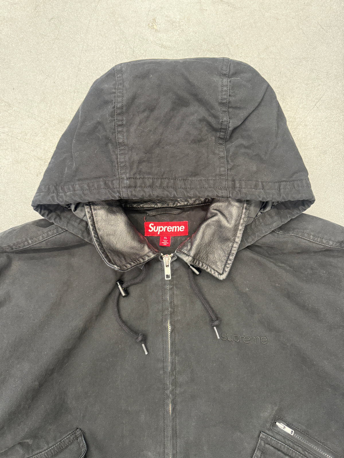 FW25 SUPREME HOODED UTILITY JACKET