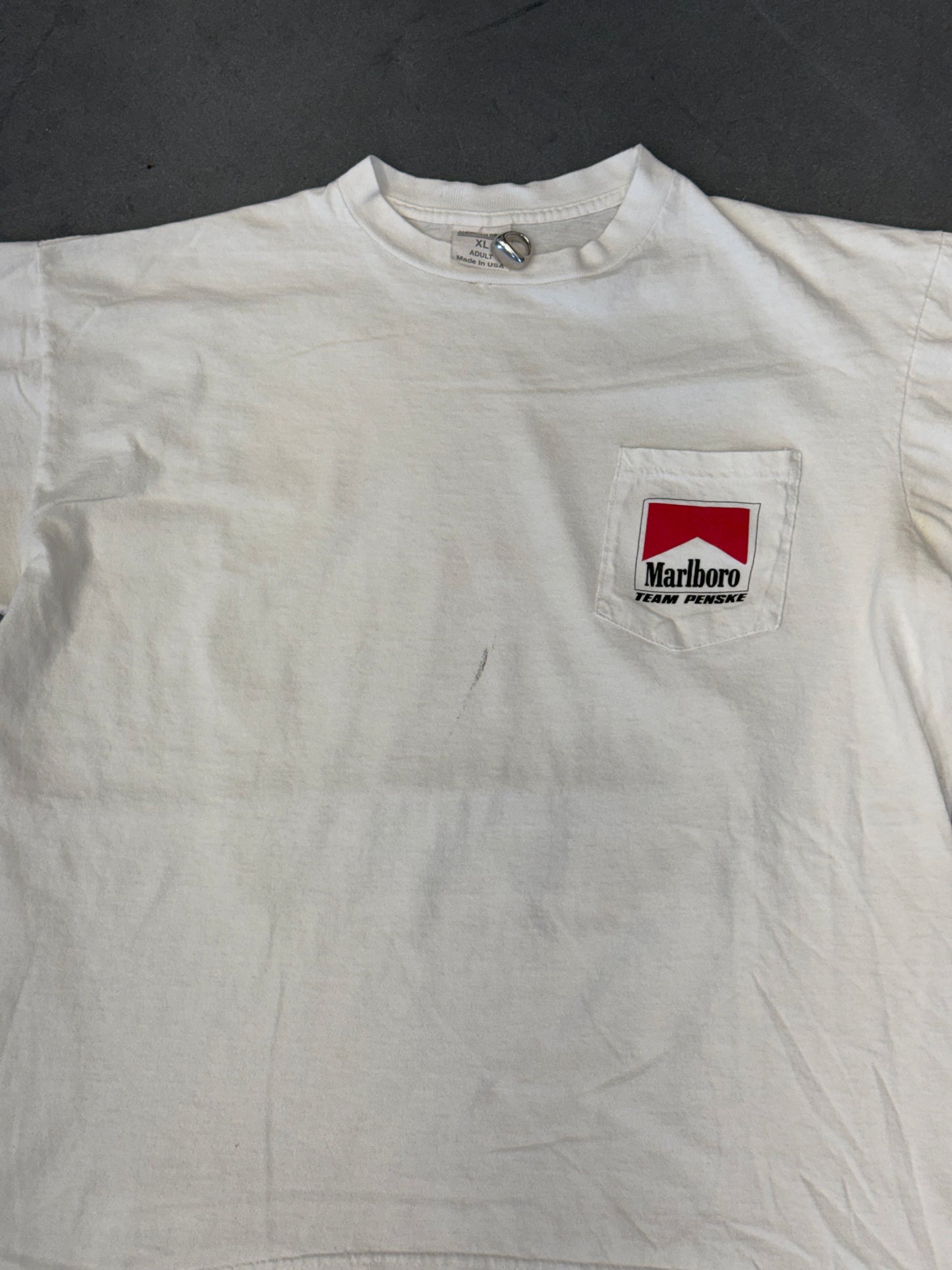 1995 MARLBORO TEAM PENSKE LOUDON POCKET TEE (AMERICAN BORN TAG)