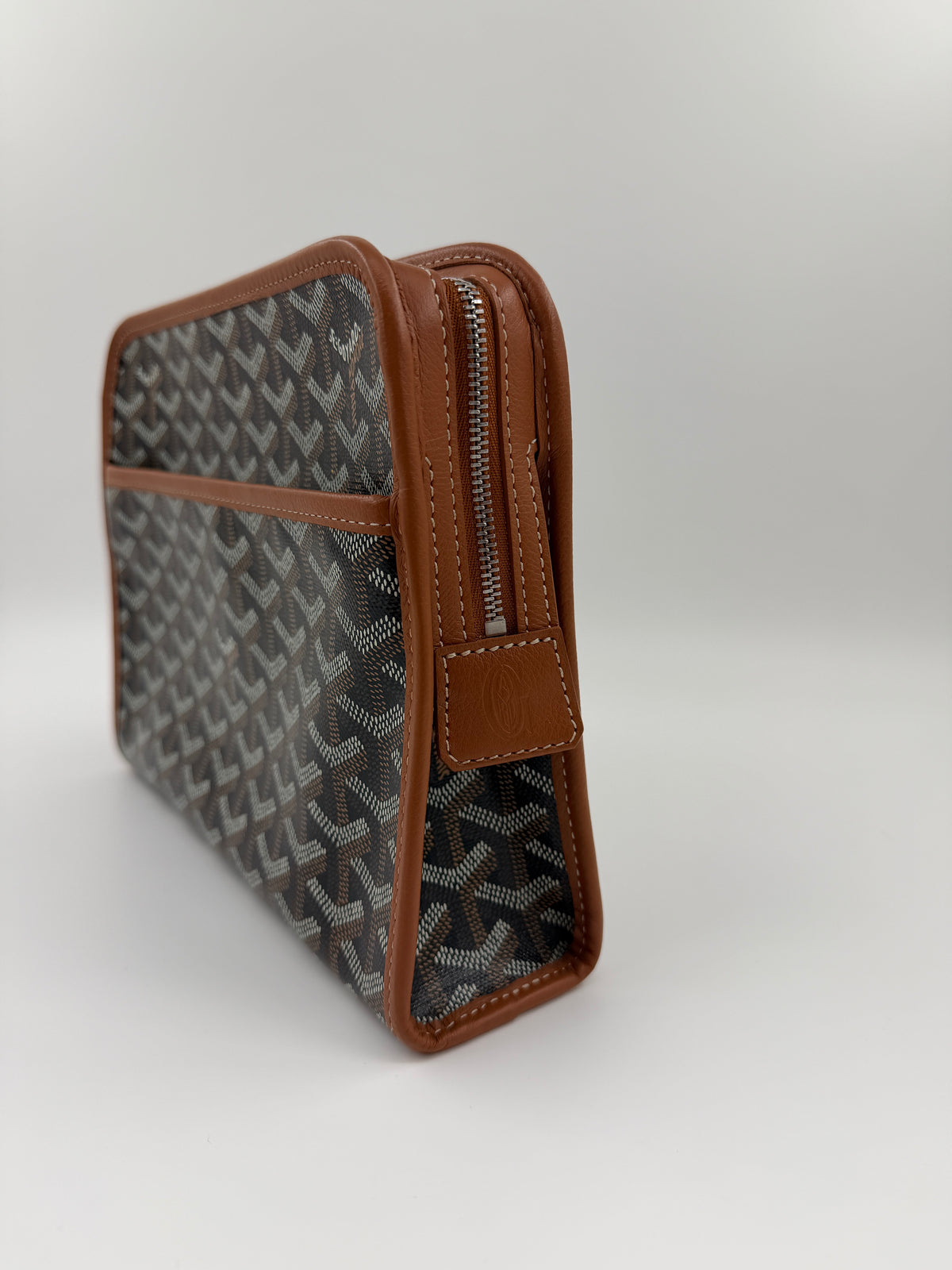 GOYARD JOUVENCE TOILETRY POUCH - BROWN/BLACK