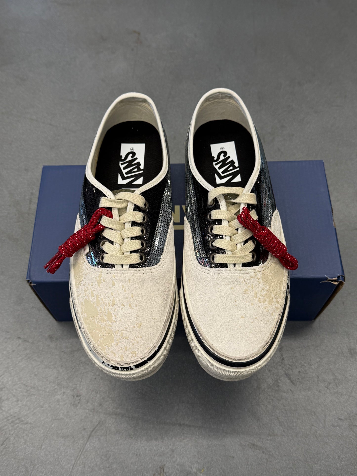 2026 VANS PREMIUM AUTHENTIC LA HABANA - BLACK/WHITE (W/BOX)