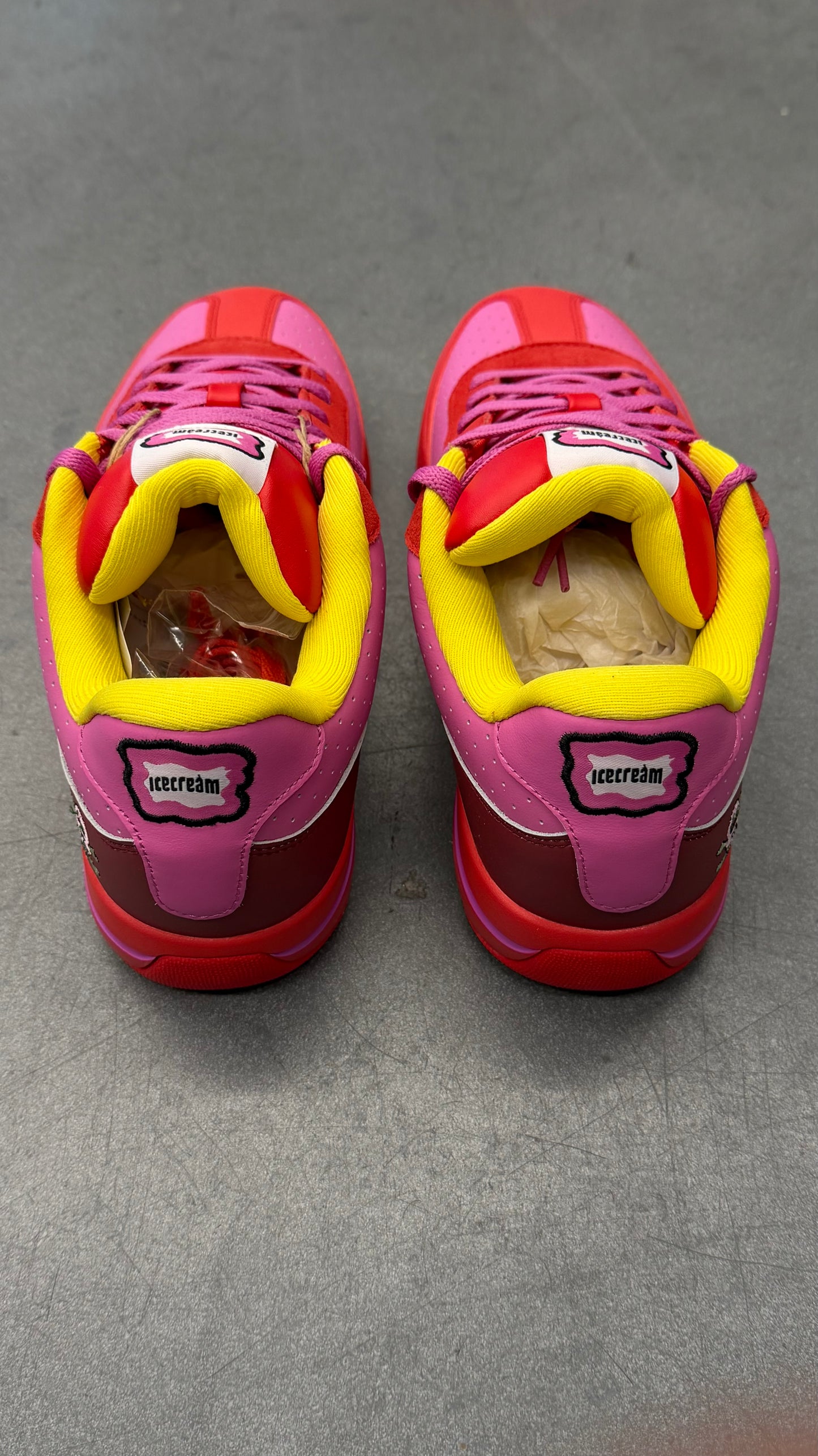 2026 REEBOK BOARD FLIP BBC ICE CREAM - PINK LEMONADE (W/BOX)