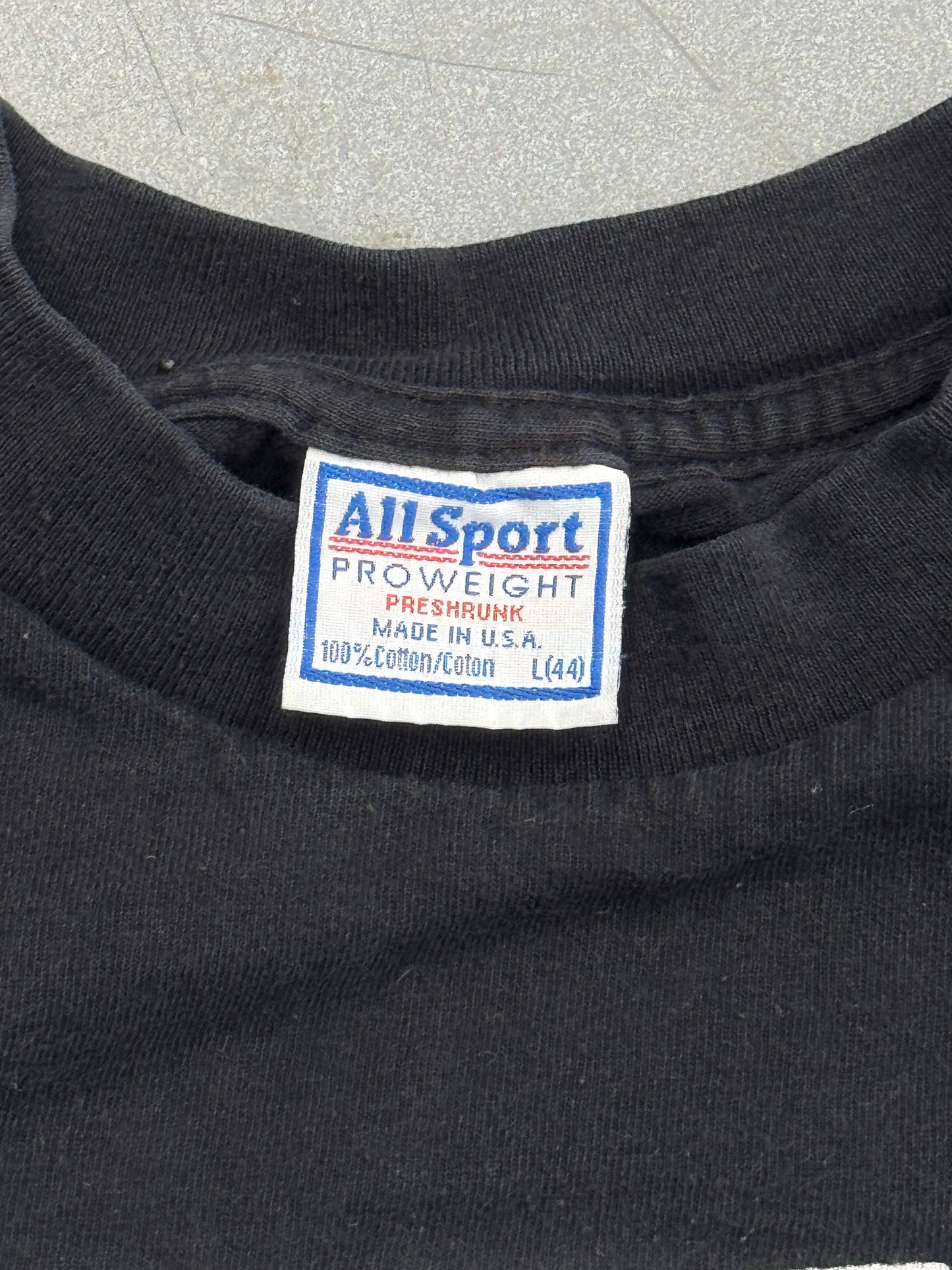 90S BONEYARD THUG "MARVEL CAN SUCK MY COCK" TEE (ALL SPORT TAG)