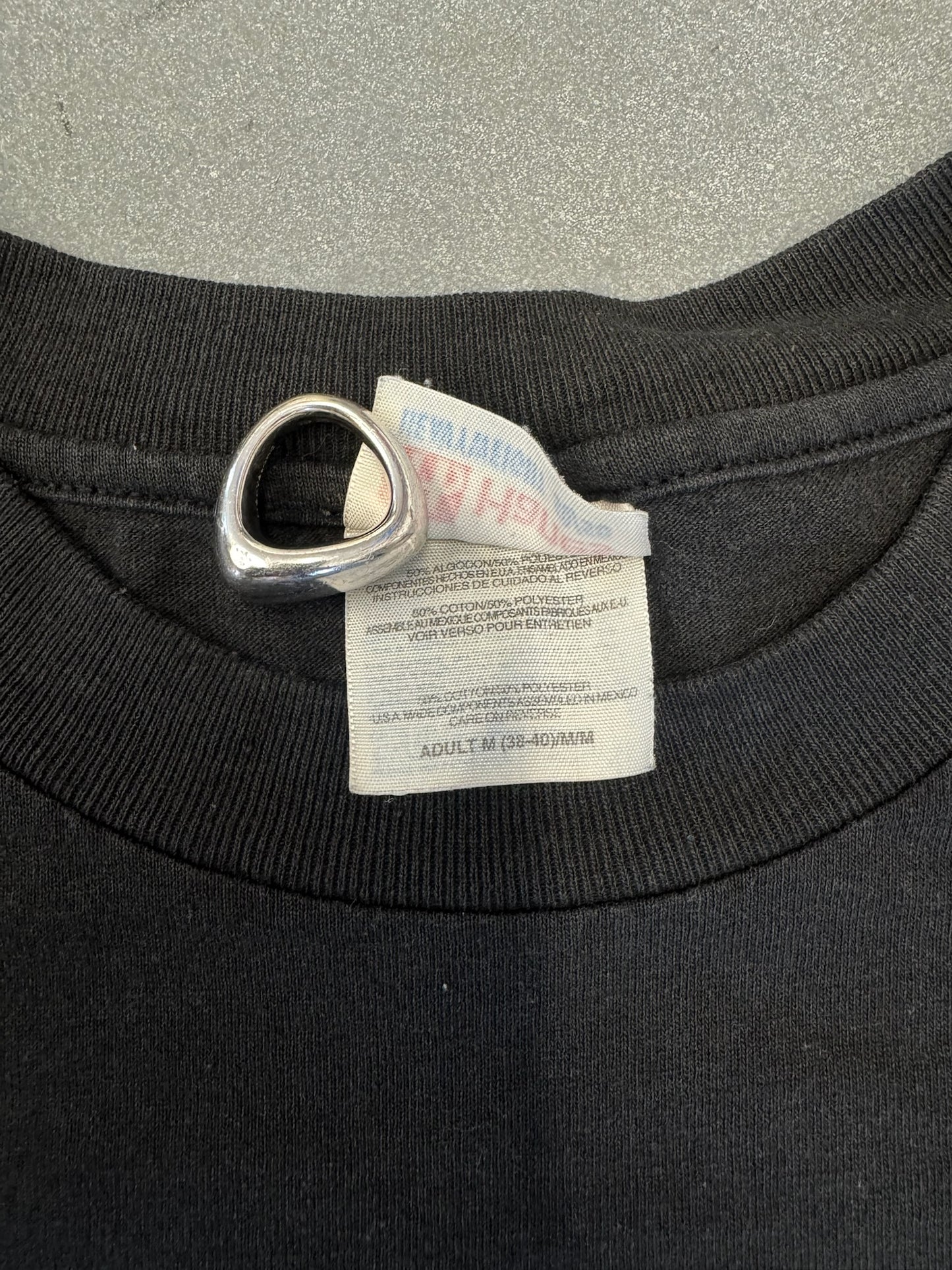 1999 TATTOO BLUES STAFF TEE (HANES HEAVYWEIGHT TAG)