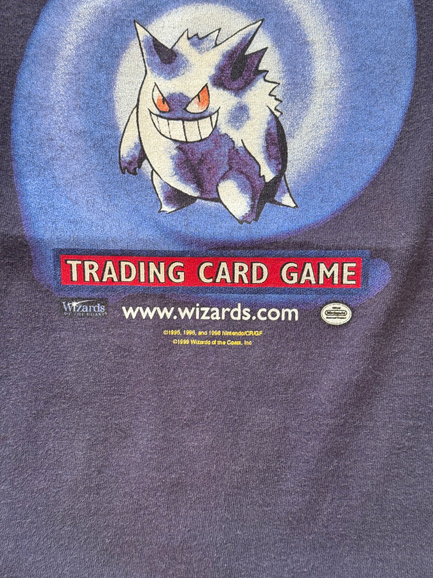 1999 POKEMON GENGAR ORIGIN STAFF TEE (JERZEES TAG)