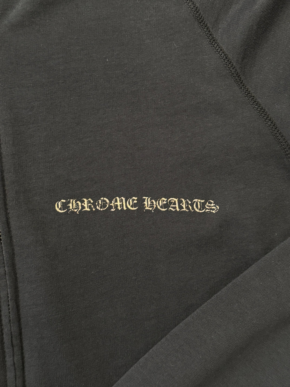 VINTAGE CHROME HEARTS PLUS FULL-ZIP HOODIE