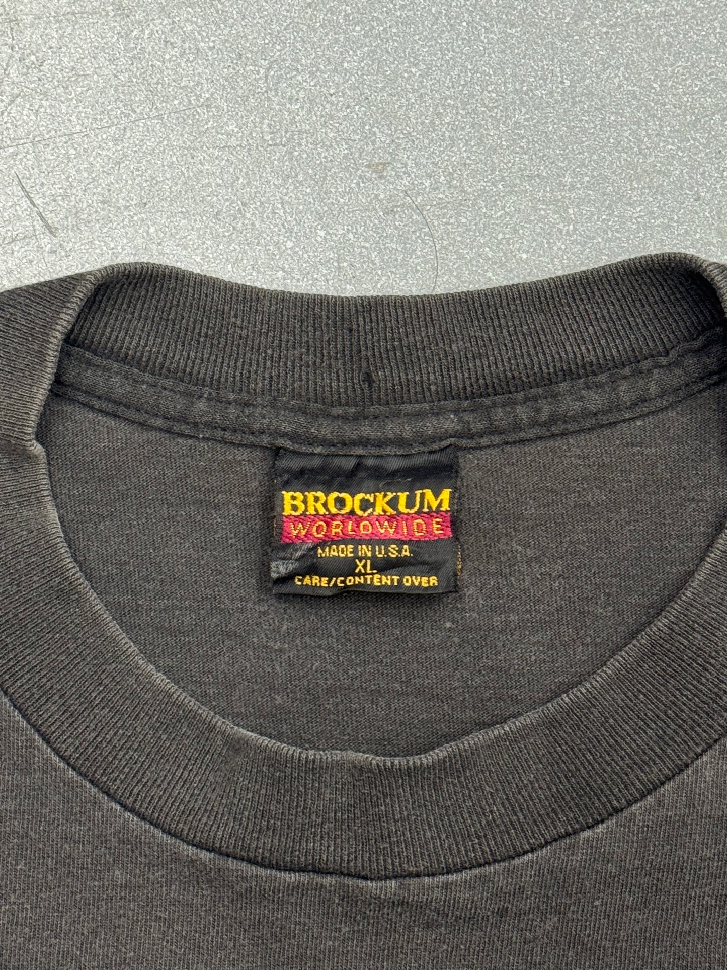 1992 PINK FLOYD DARK SIDE OF THE MOON TEE (BROCKUM TAG)