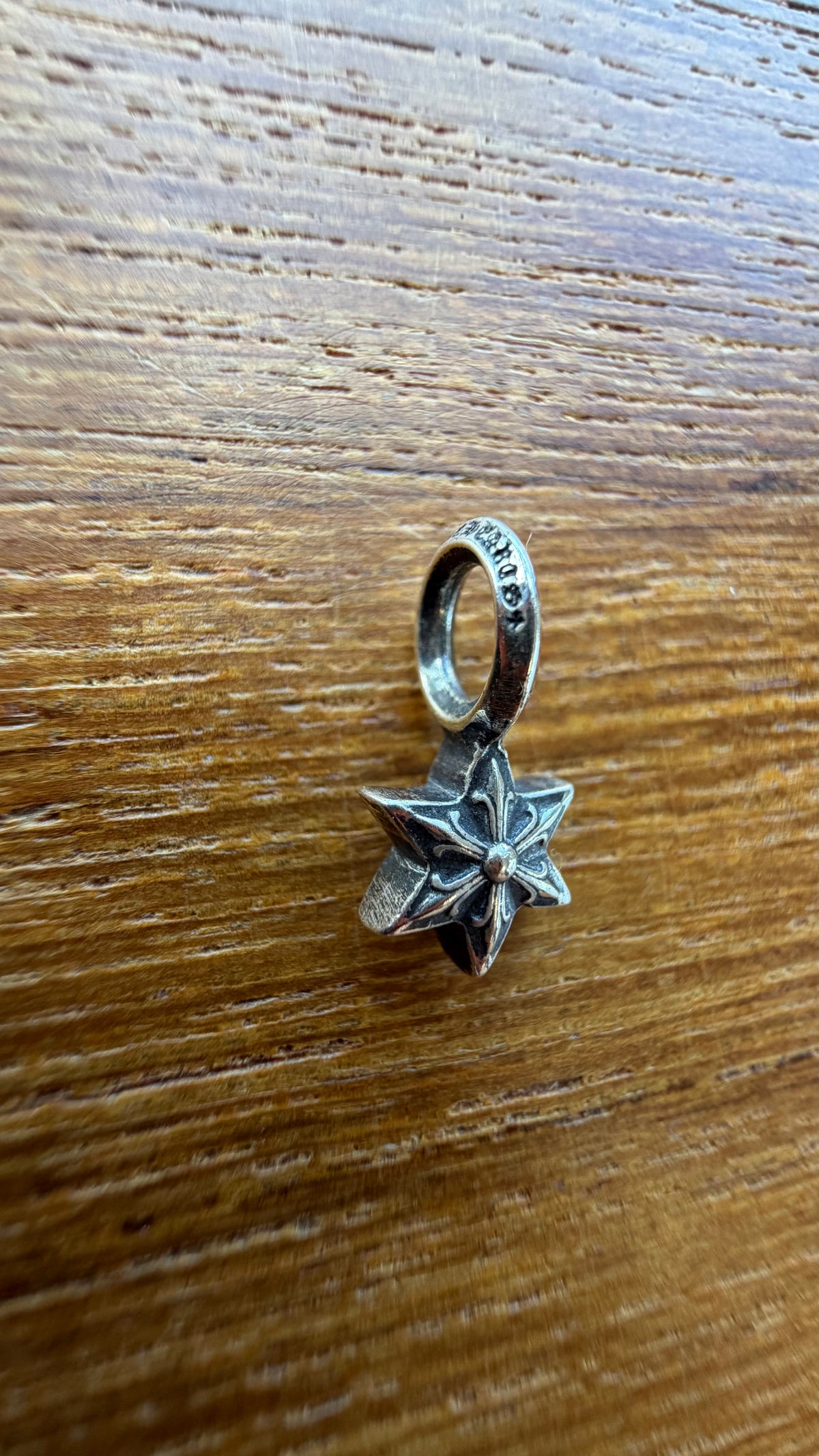 CHROME HEARTS STAR #A SILVER STACK CHARM