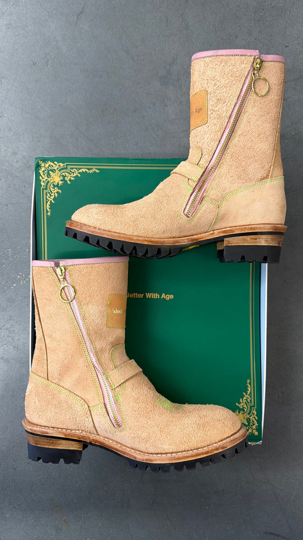 BETTER WITH AGE WINGET ENGINEER BOOT
