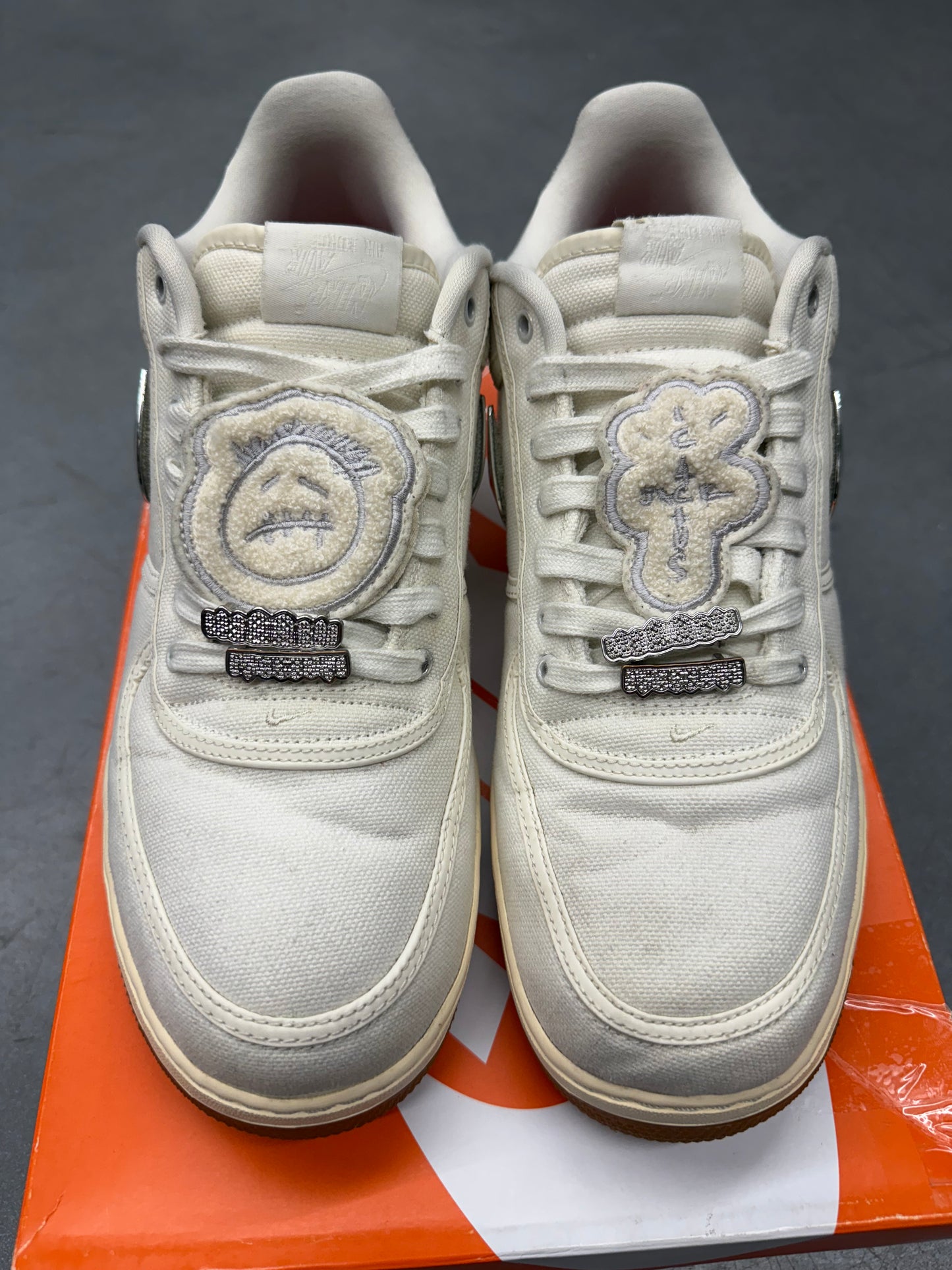 SIZE 13 2018 NIKE AIR FORCE 1 TRAVIS SCOTT SAIL