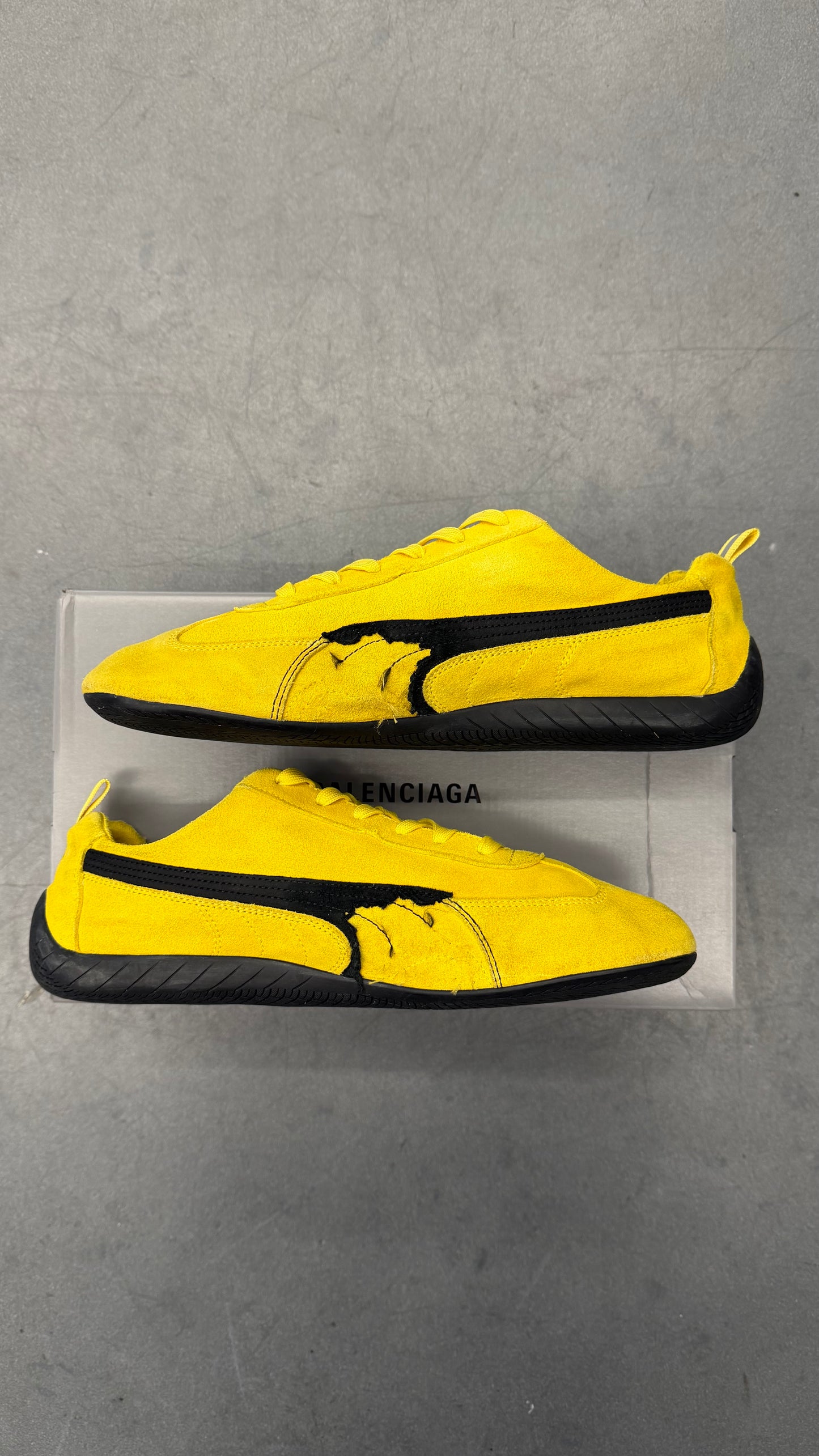 2025 BALENCIAGA PUMA SPEED CAT SUEDE