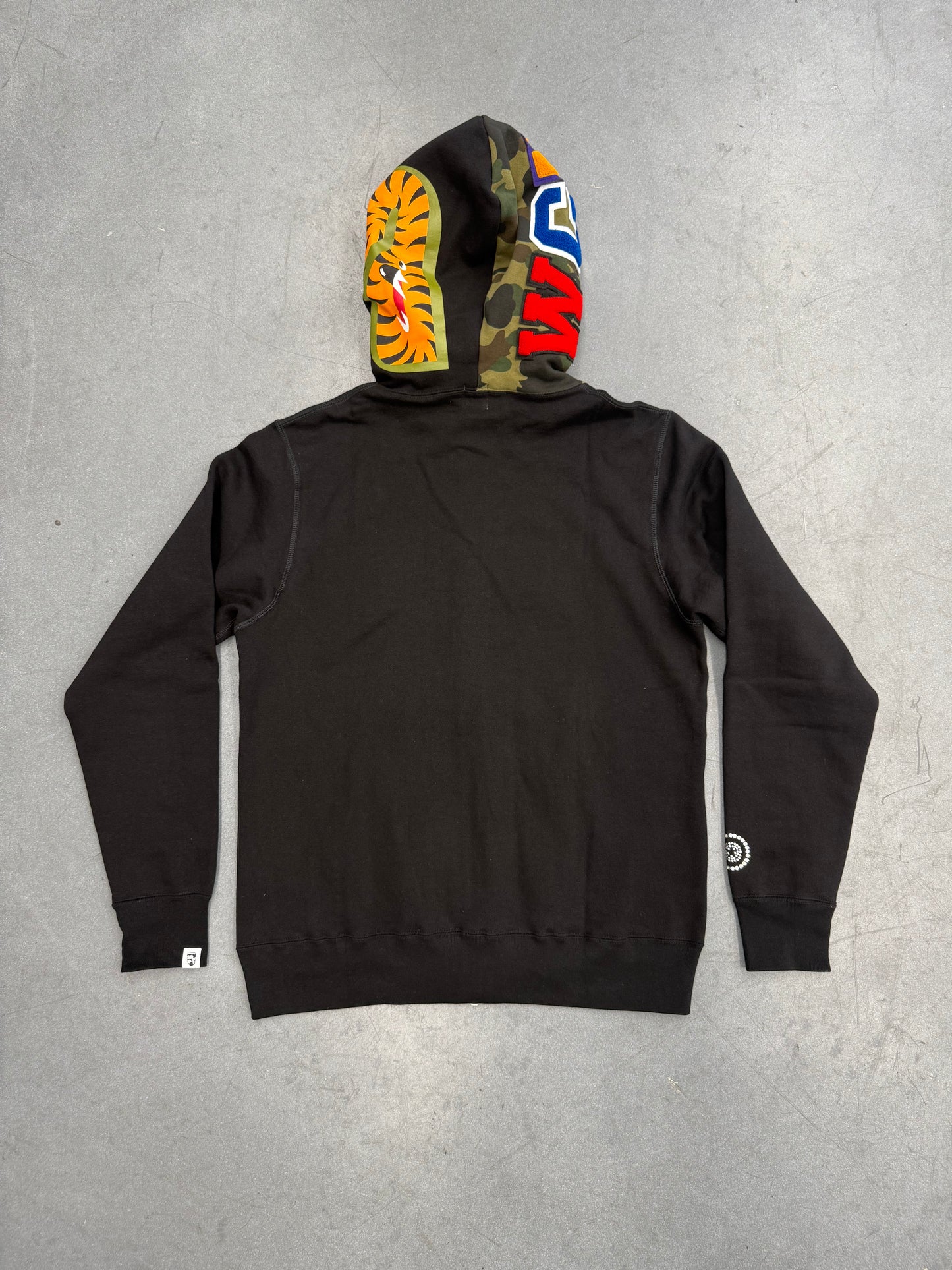 FW18 A BATHING APE BAPE SWAROVSKI SHARK FULL ZIP HOODIE (NEW)