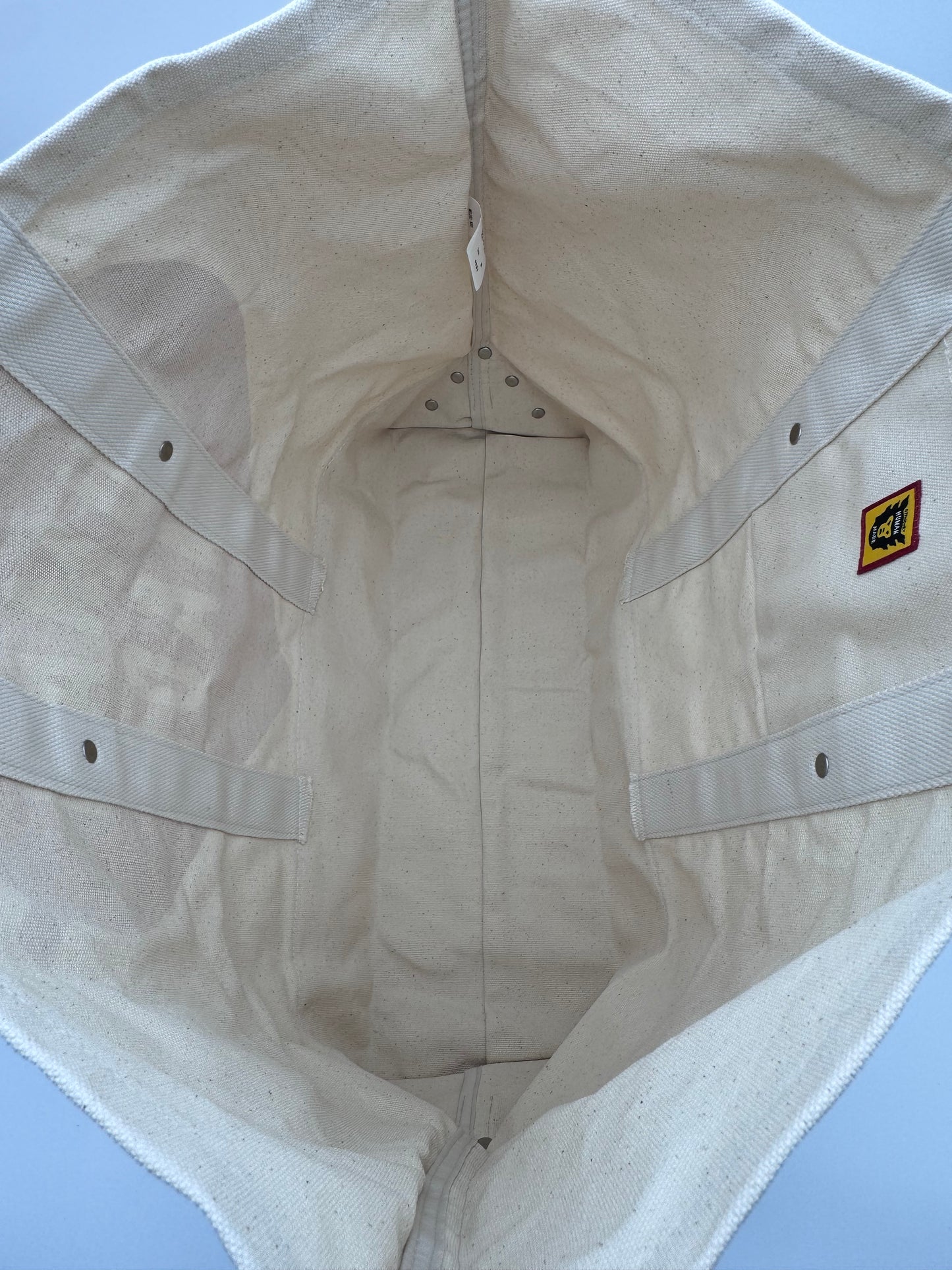 HUMAN MADE POLAR BEAR AND HEART LARGE TOTE BAG