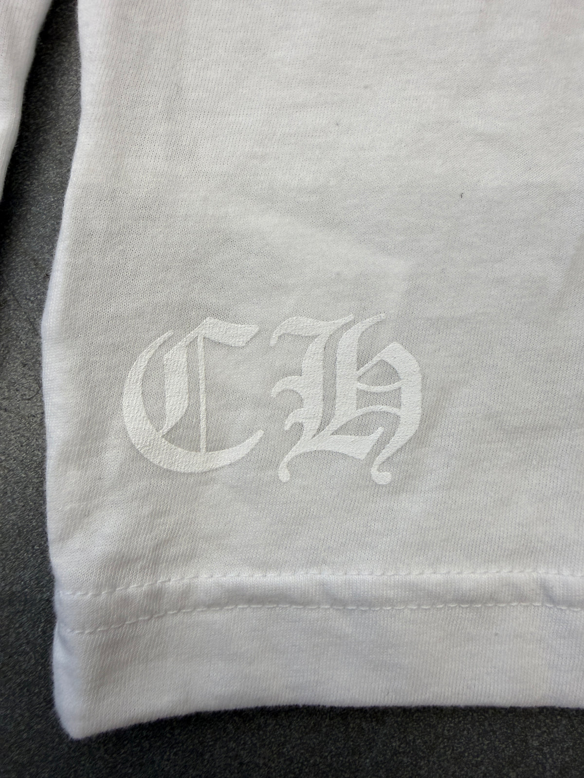 CHROME HEARTS ST. BARTH'S ANCHOR LONG SLEEVE TEE