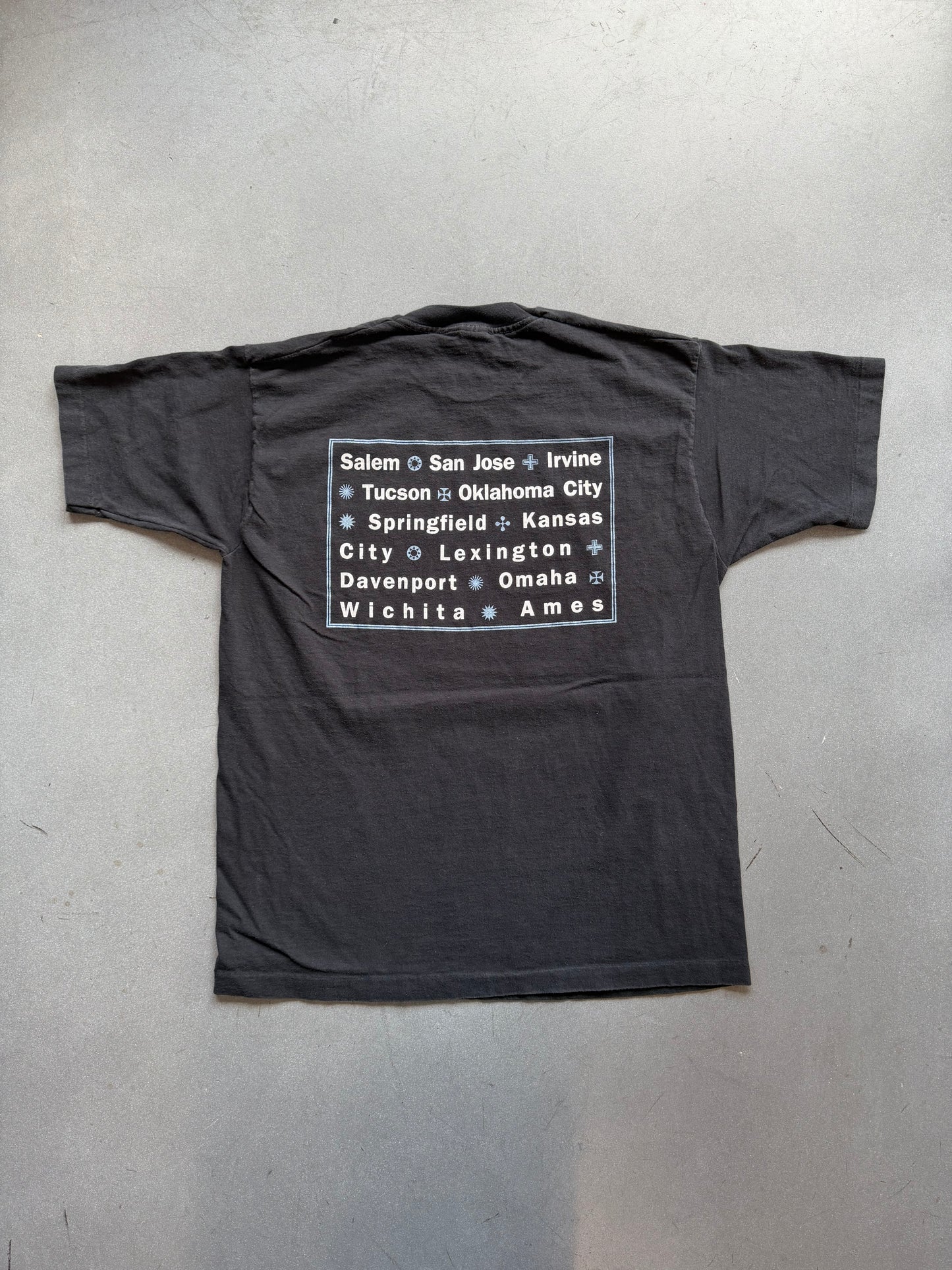 1992 ALICE IN CHAINS BROKEN FOOT X-RAY TEE (FOTL TAG)
