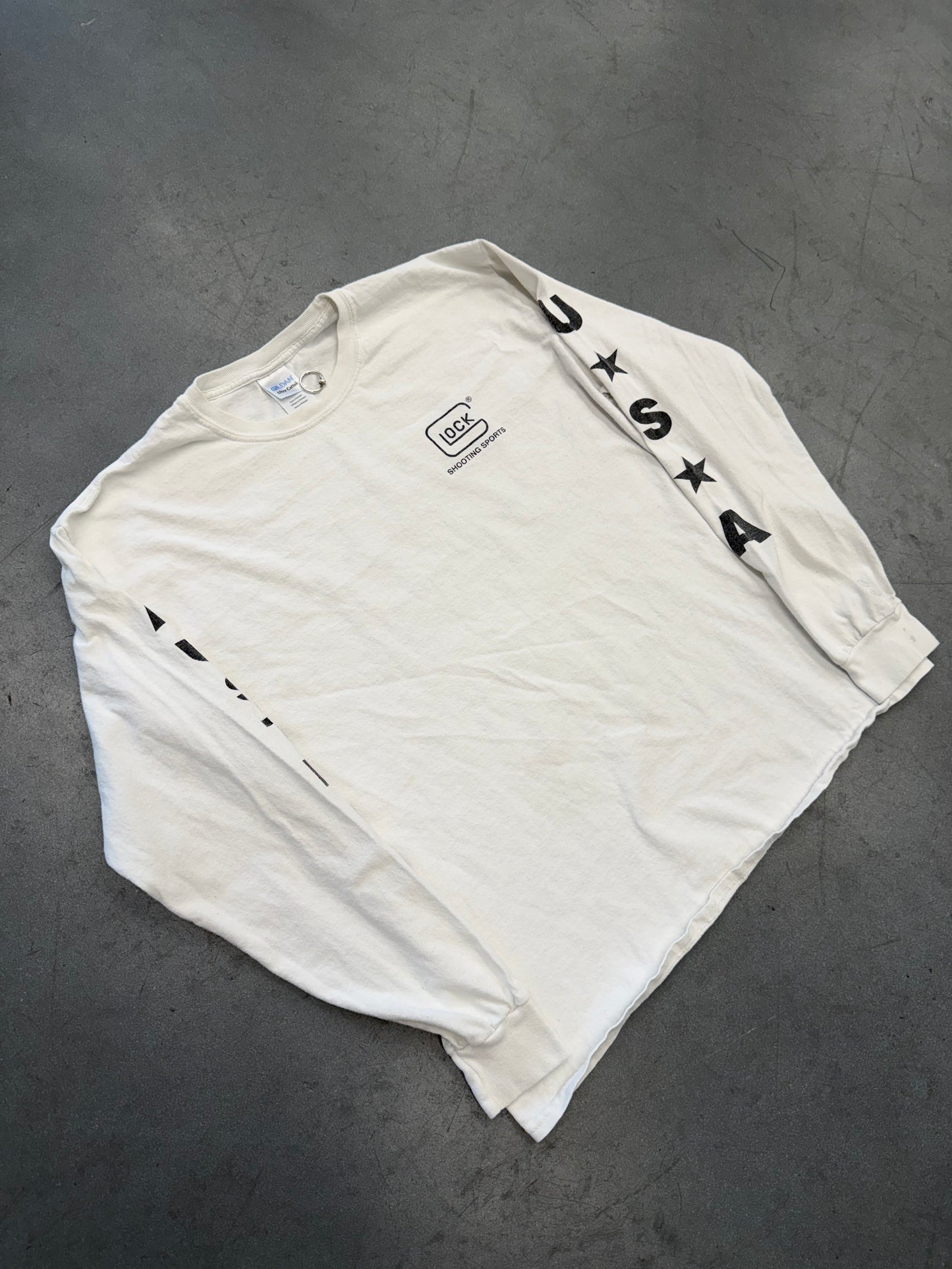 90'S GLOCK SHOOTING SPORTS LS TEE (GILDAN TAG)