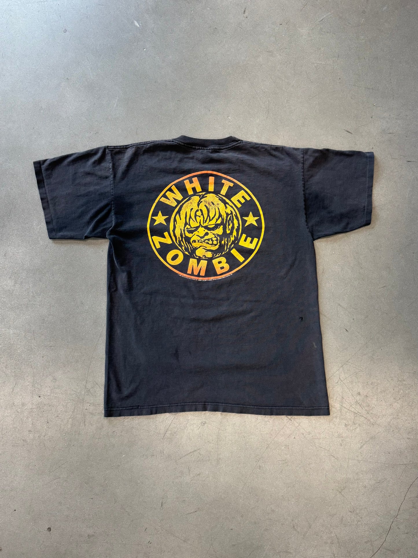 1995 WHITE ZOMBIE ASTRO-CREEP 2000 TEE (GEM TAG)