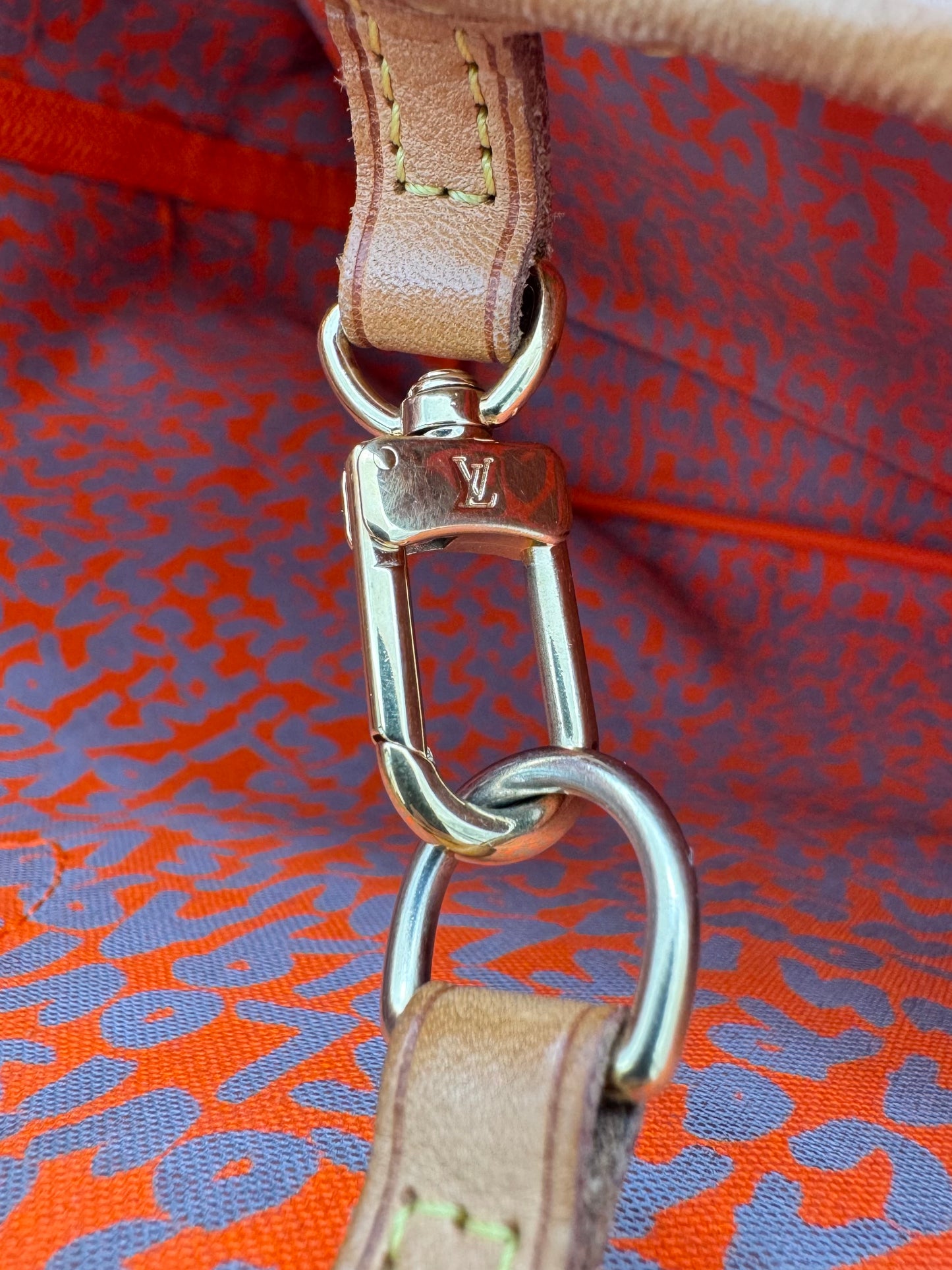 2009 LOUIS VUITTON NEVERFULL GM TOTE BAG GRAFFITI MONOGRAM BY STEVEN SPOUSE