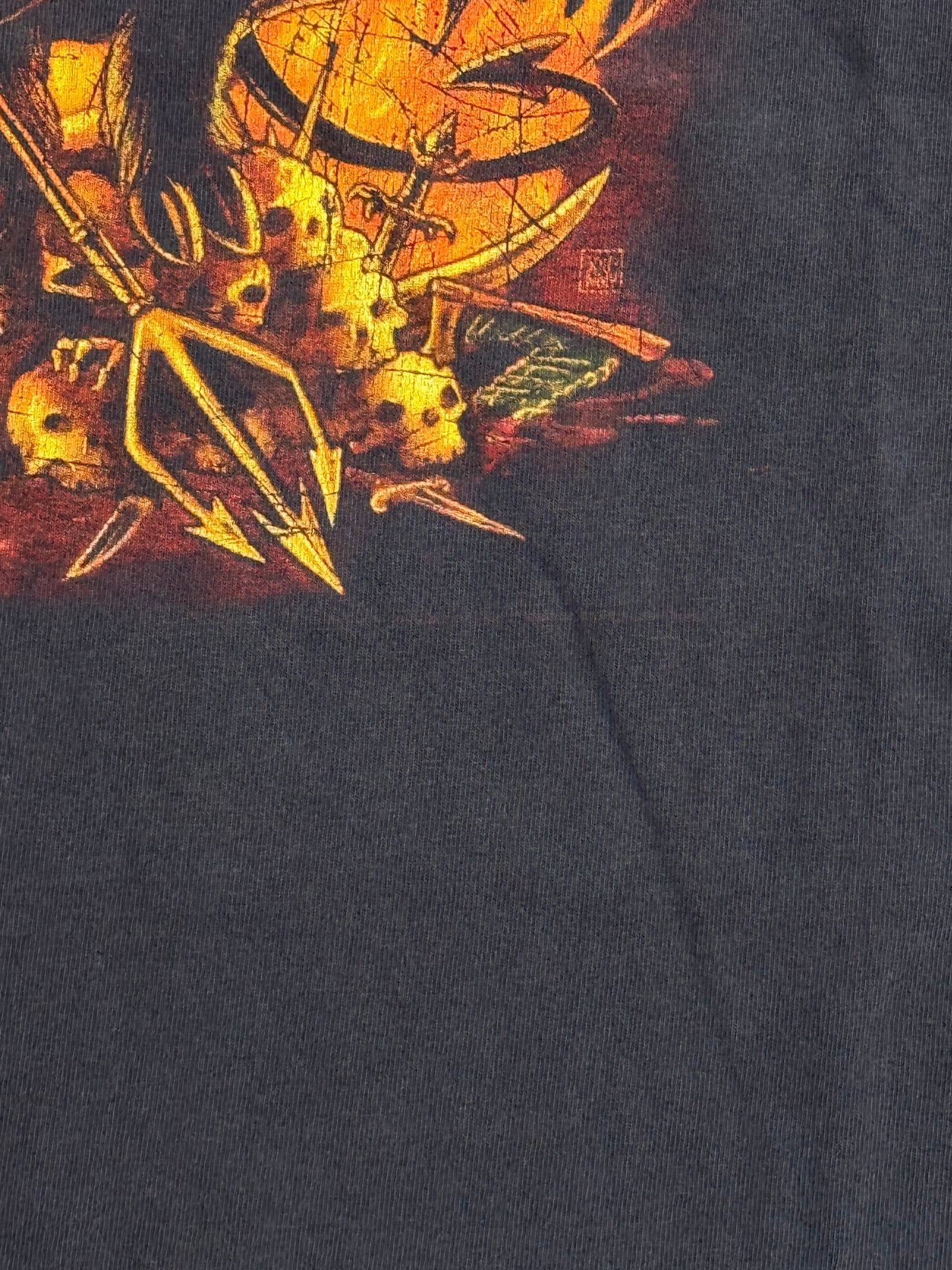 Y2K SLAYER DEVIL TRIDENT LS TEE (DELTA TAG)