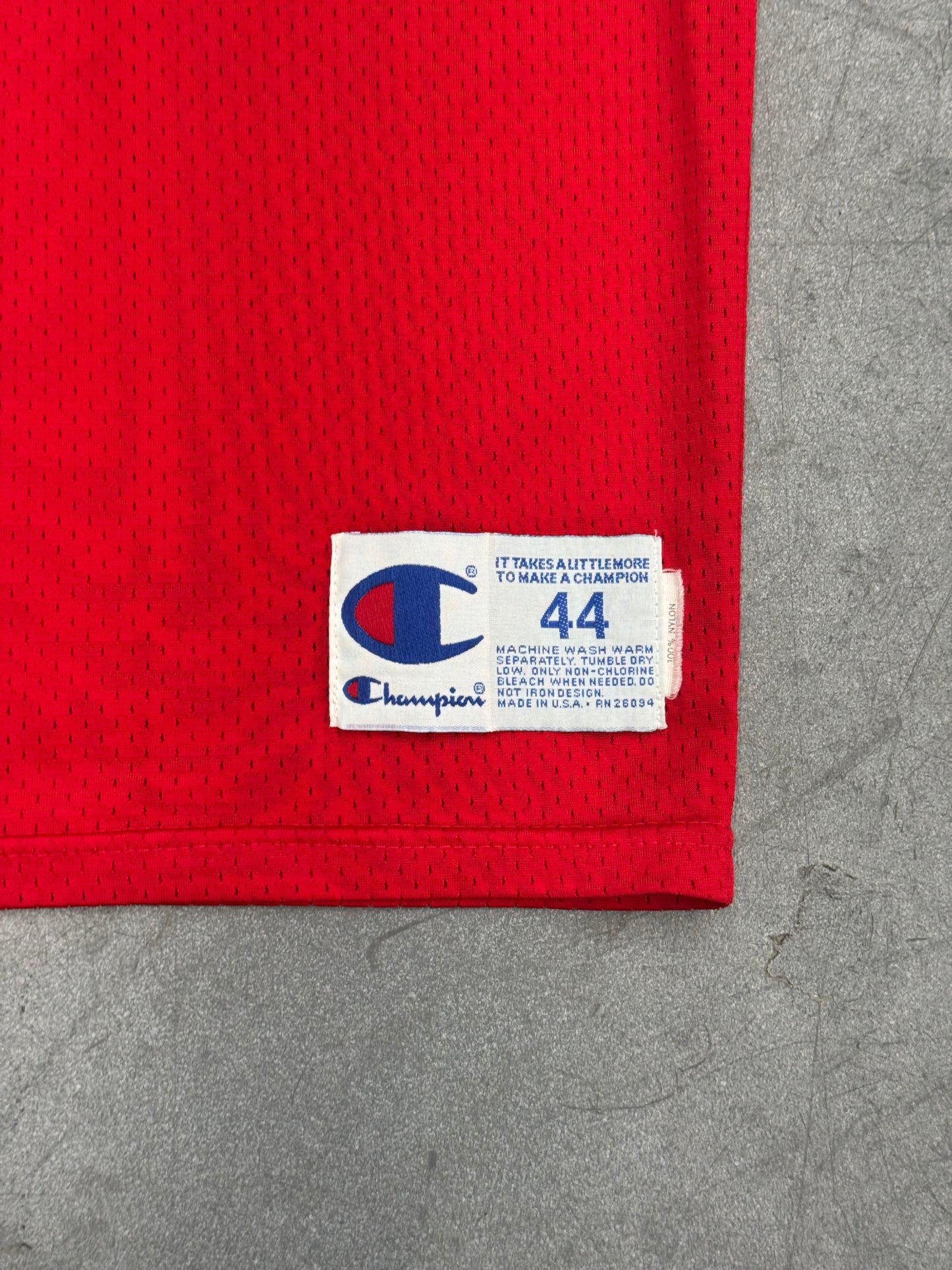 90S CHAMPION KANSAS CITY CHIEFS JOE MONTANA #19 JERSEY