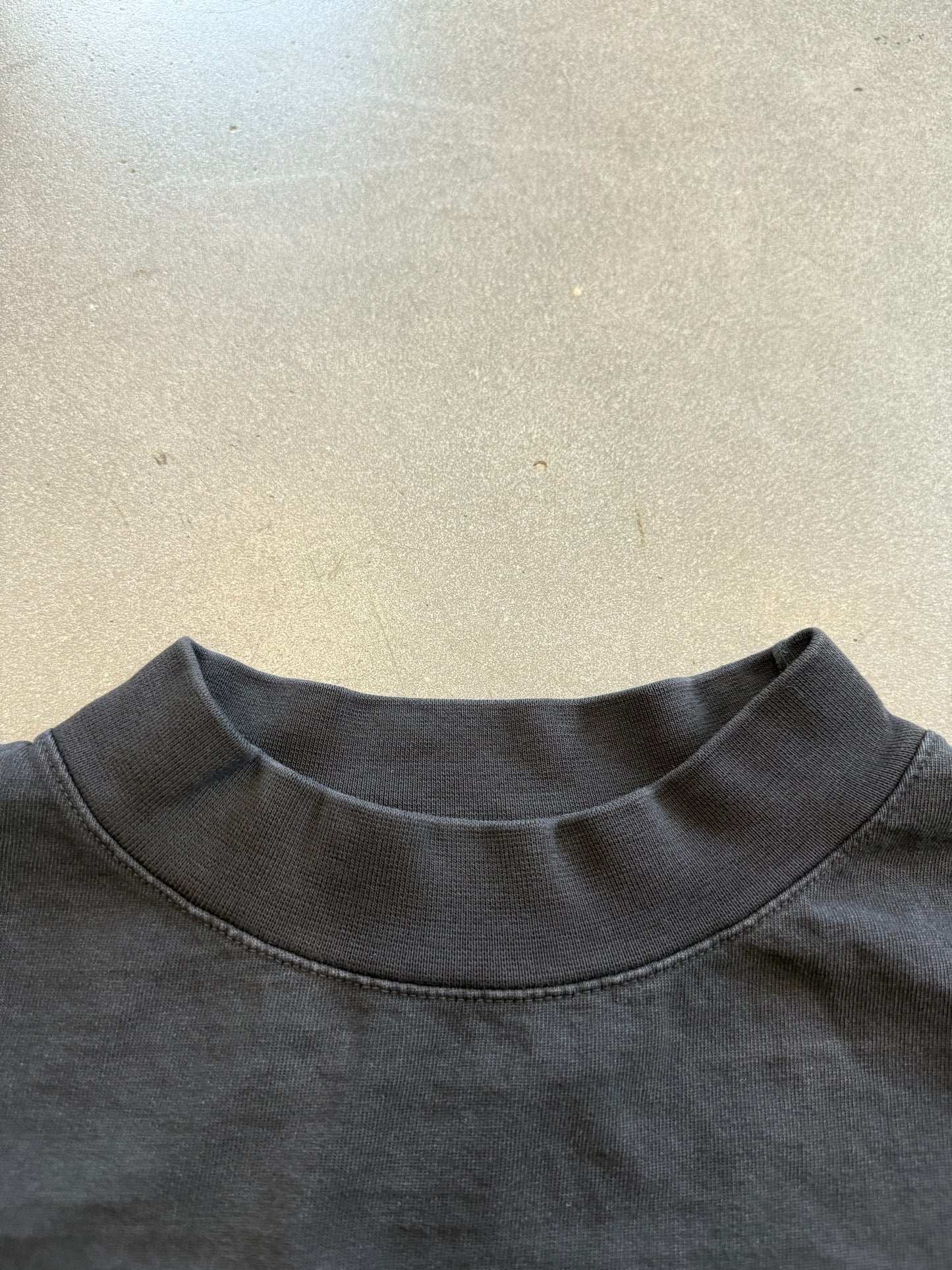 YEEZY GAP LOGO 3/4 SLEEVE TEE - BLACK (XS)