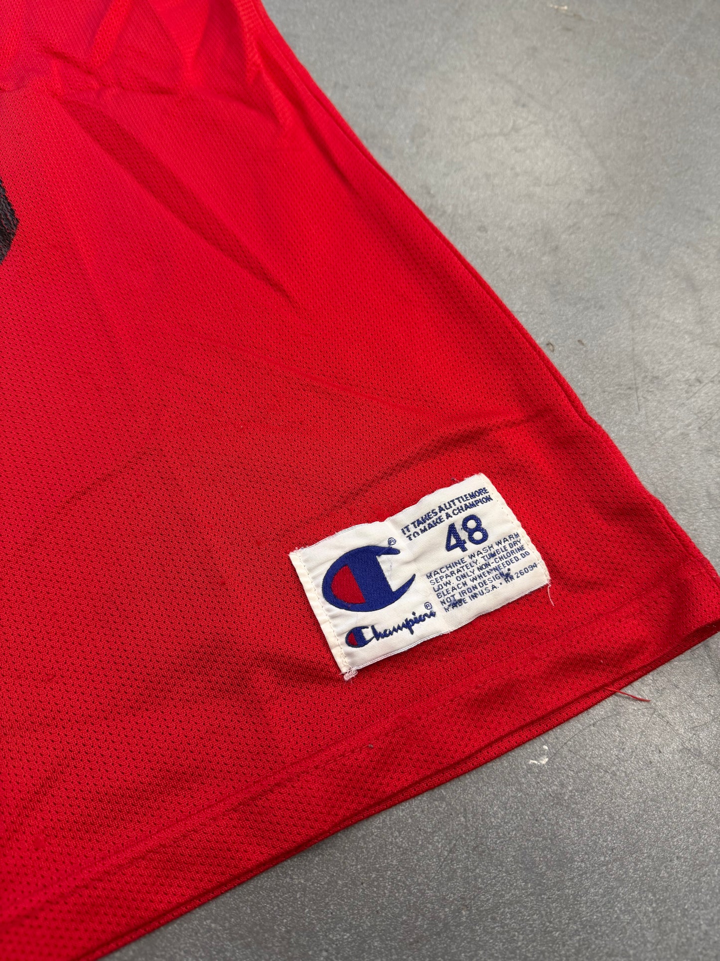 90S MIAMI HEAT NBA ALONZO MOURNING CHAMPION BASKETBALL JERSEY