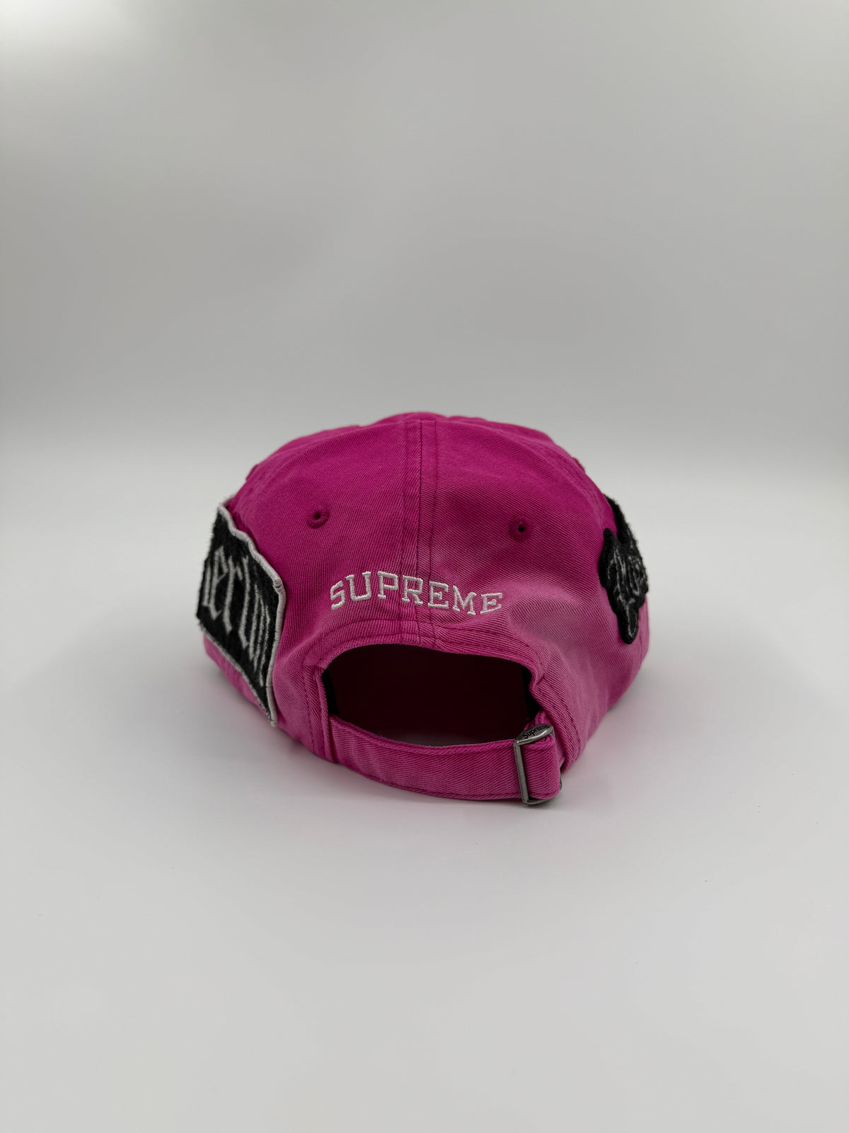 SS26 SUPREME CITY PATCHES 6-PANEL HAT - PINK