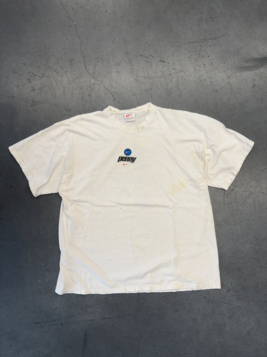 90S NIKE PENNY HARDAWAY "LIL' PENNY" TEE (WHITE/RED TAG)