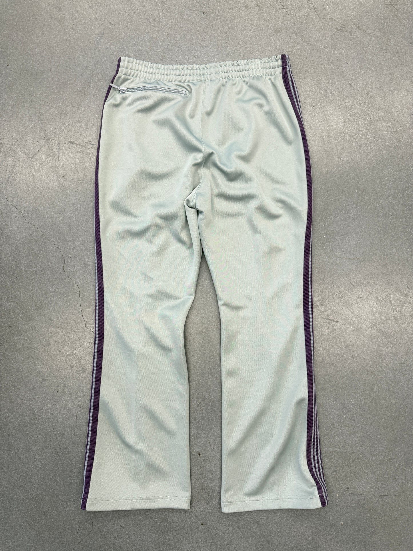 SS25 NEEDLES FLARED TRACK PANTS - SEA CRYSTAL/PURPLE