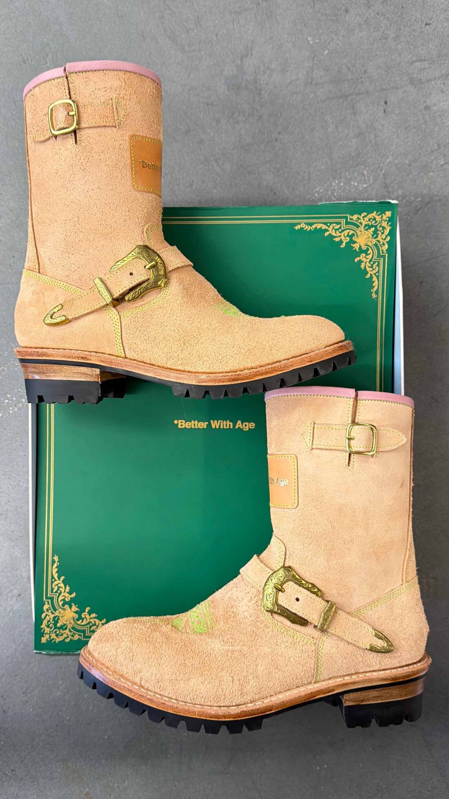 BETTER WITH AGE WINGET ENGINEER BOOT