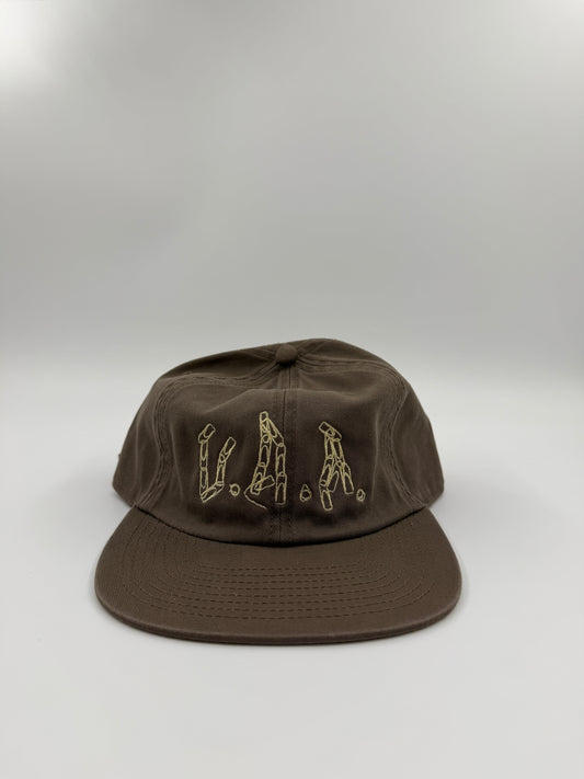 FW25 VIRGIL ABLOH VAA PAPERCLIP CAP - BROWN