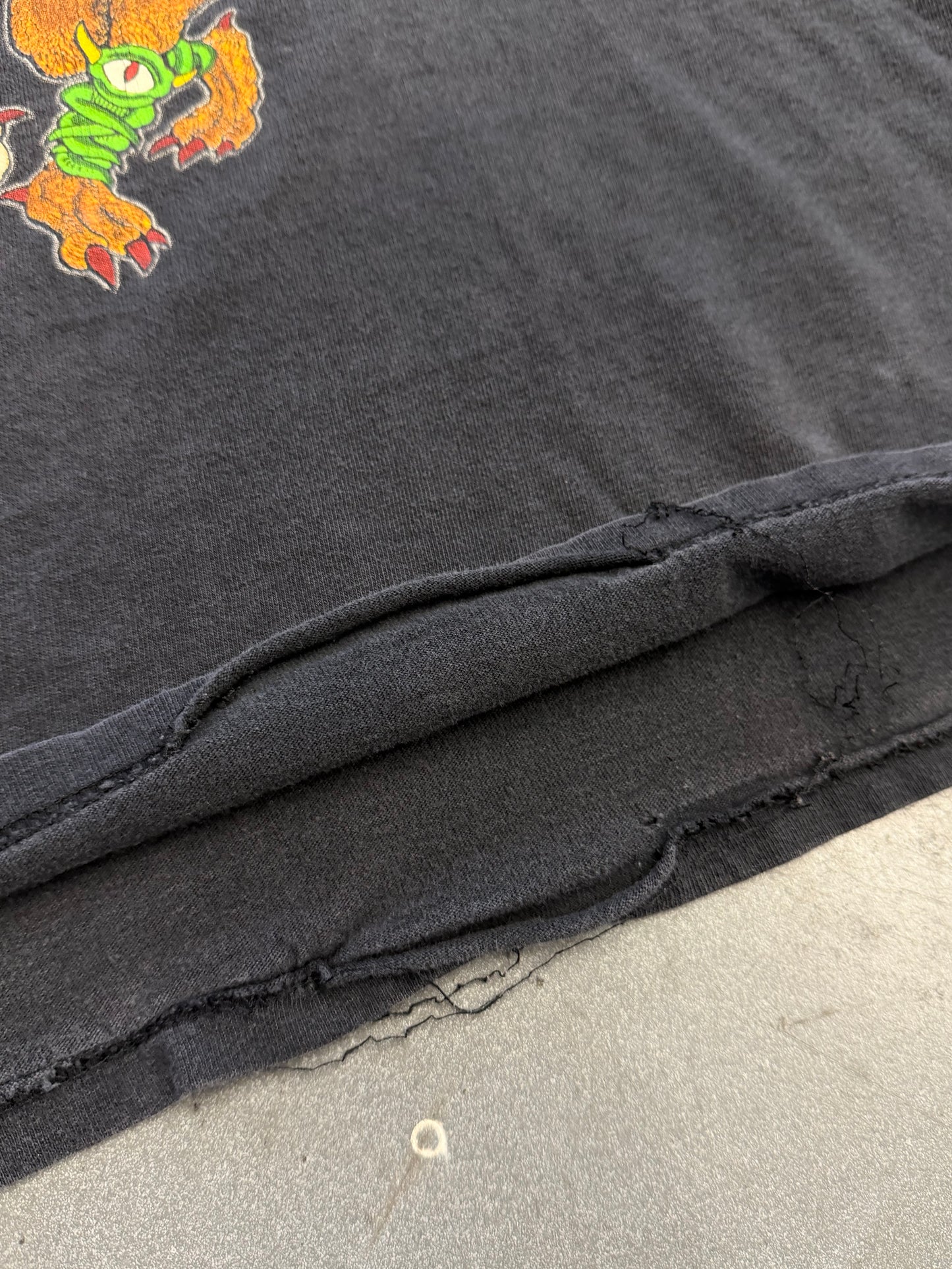 90S GWAR U.S. TOUR REPAIRED TEE (PULLED TAG)