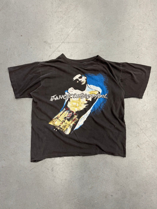 90S BOOTLEG JANES ADDICTION XXX RECORDS TEE (FADED TAG)