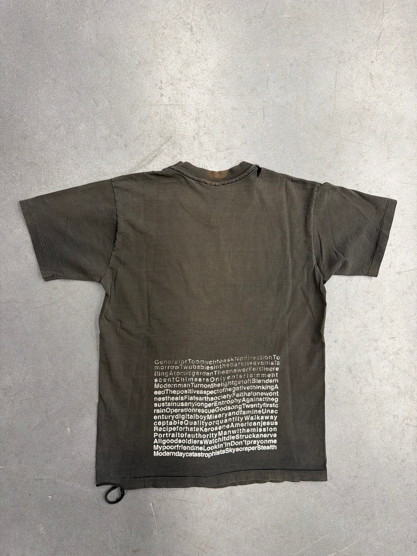 90'S BAD RELIGION LYRICS TEE (GIANT TAG)